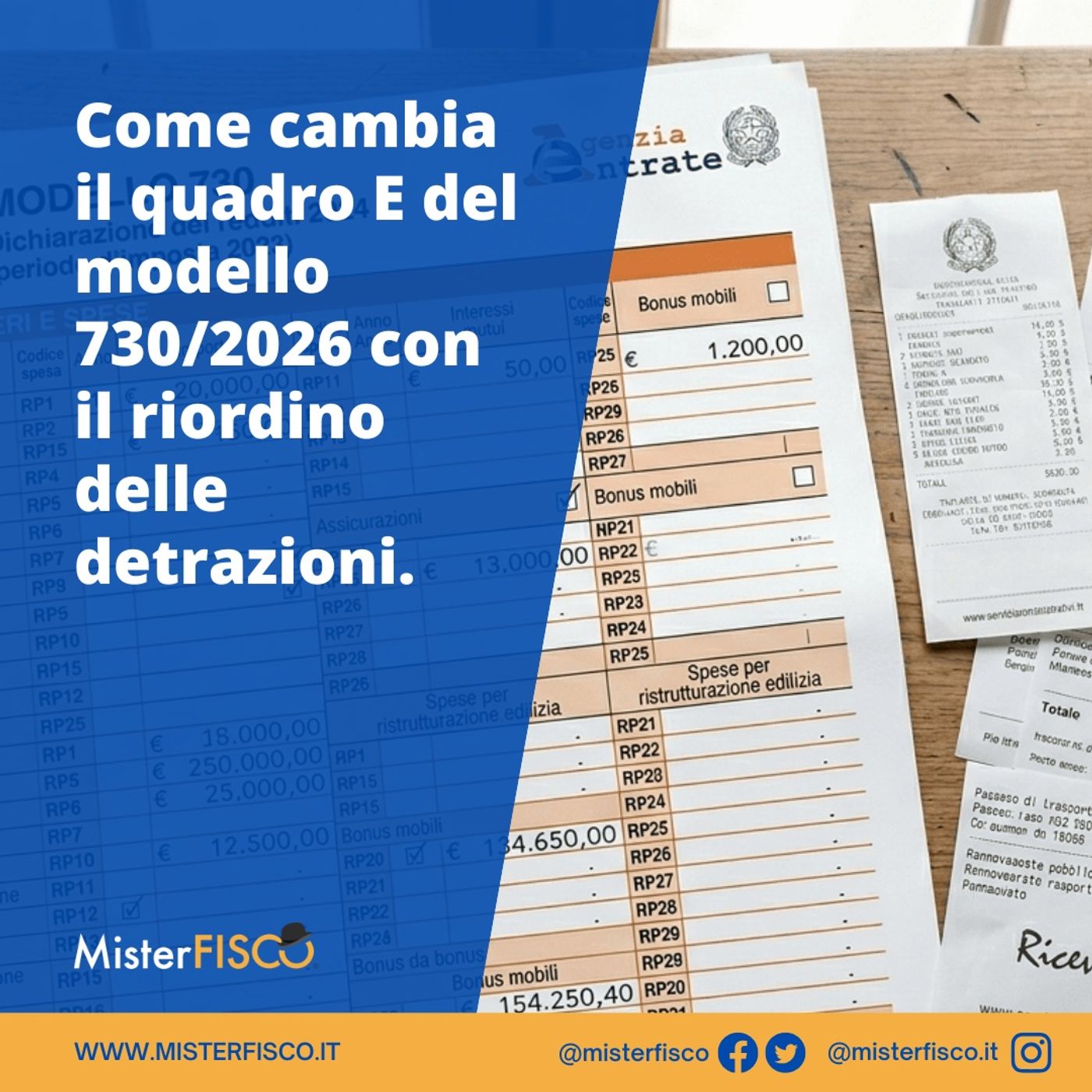 Come cambia il quadro E del modello 730/2026 con il riordino delle detrazioni episode artwork