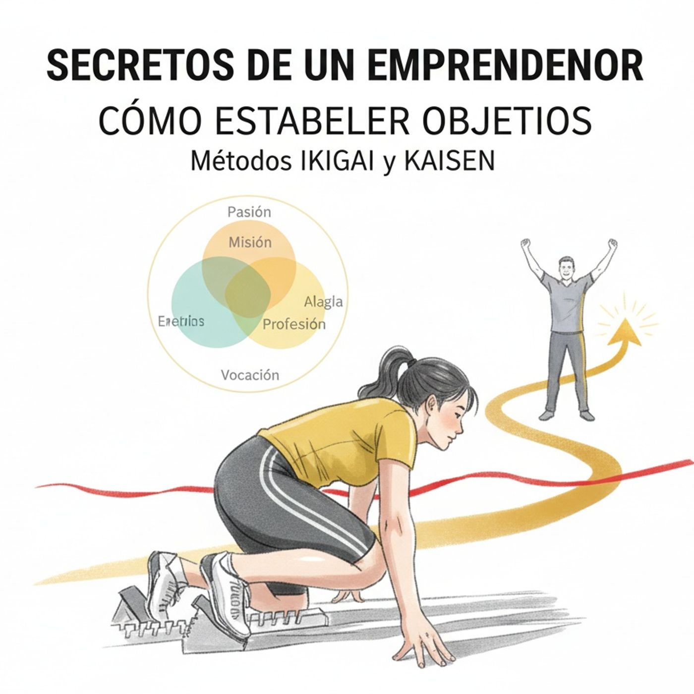 Pasos para establecer objetivos usando los métodos ikigai y kaizen