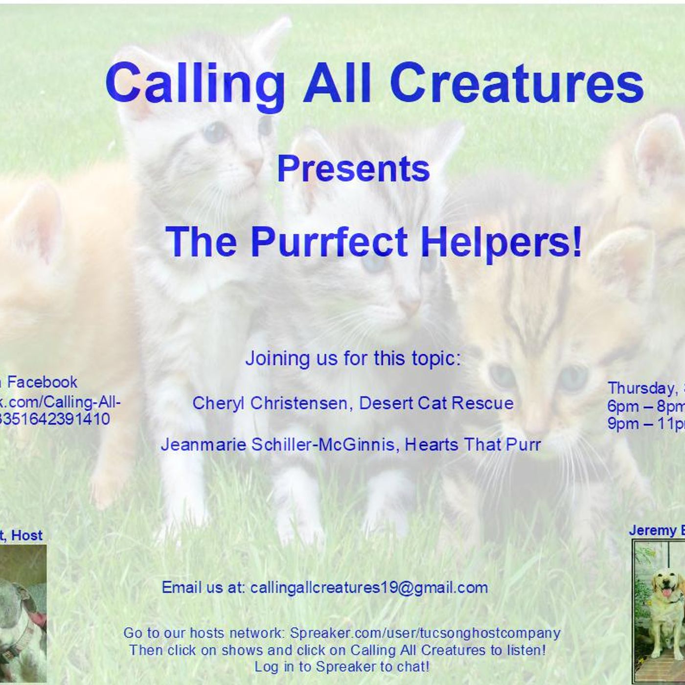 Calling All Creatures