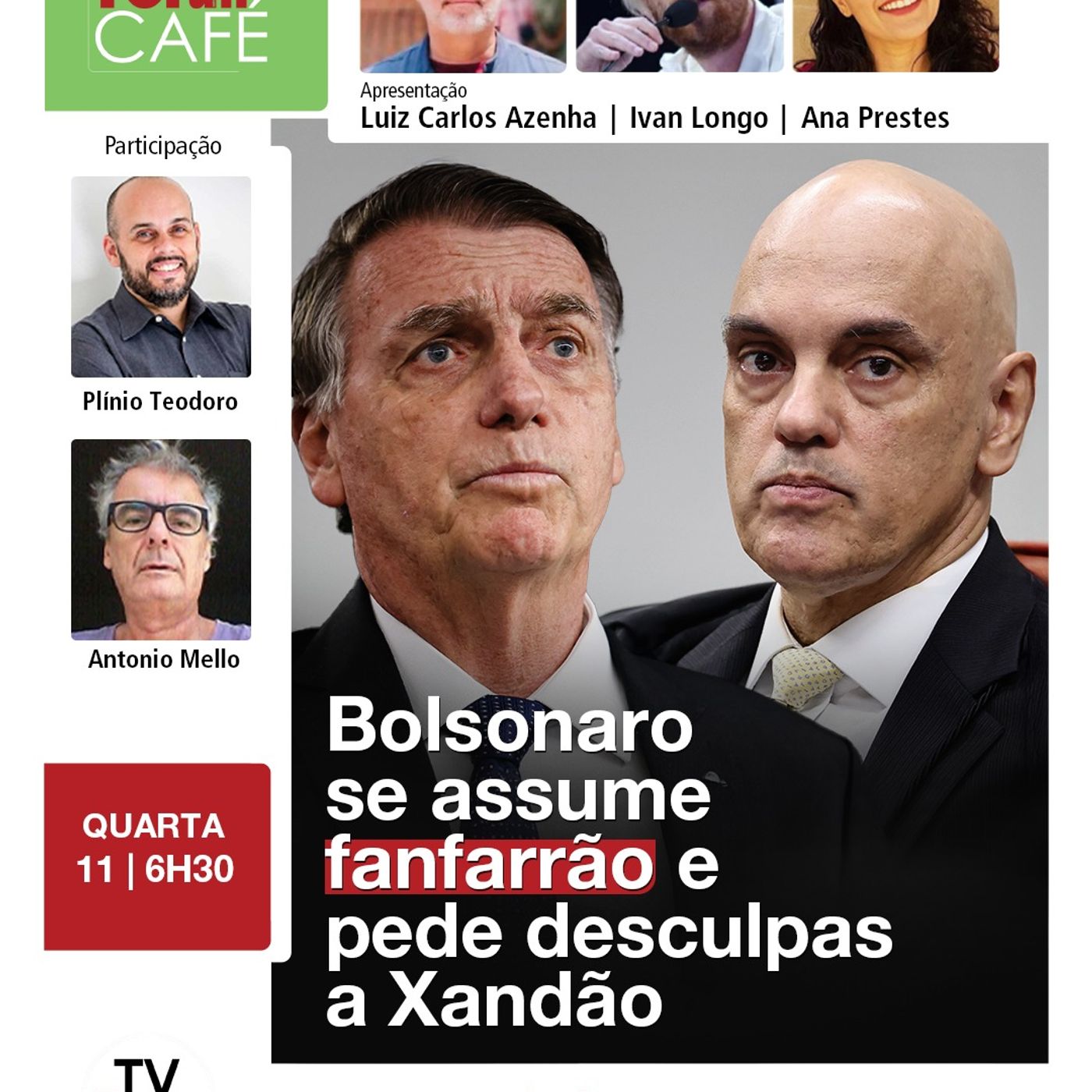Bolsonaro fala manso no STF, se diz candidato e assume ser fanfarrão | 11.06.25