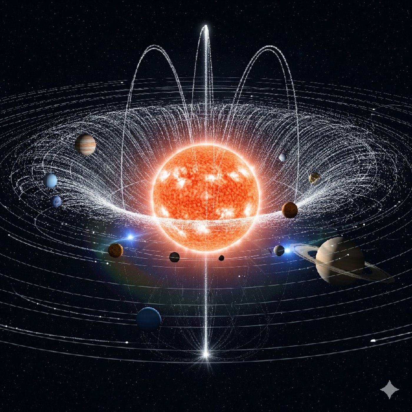 Our Local Star: The Sun's Gravitational Rule and Cosmic Influence