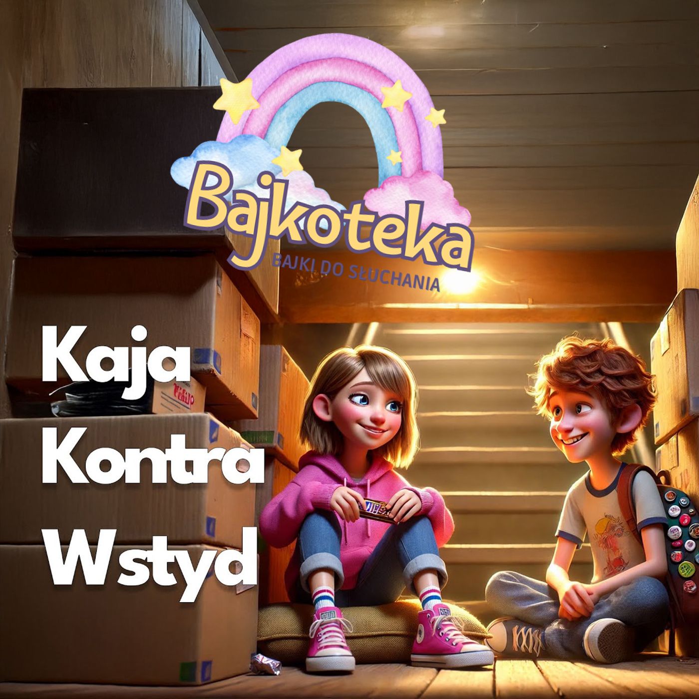 🙈 Kaja kontra Wstyd – bajka o odwadze i emocjach - audiobook dla dzieci do słcuhania💪 🙈 Kaja kontra Wstyd – bajka o odwadze i emocjach - audiobook dla dzieci do słcuhania💪