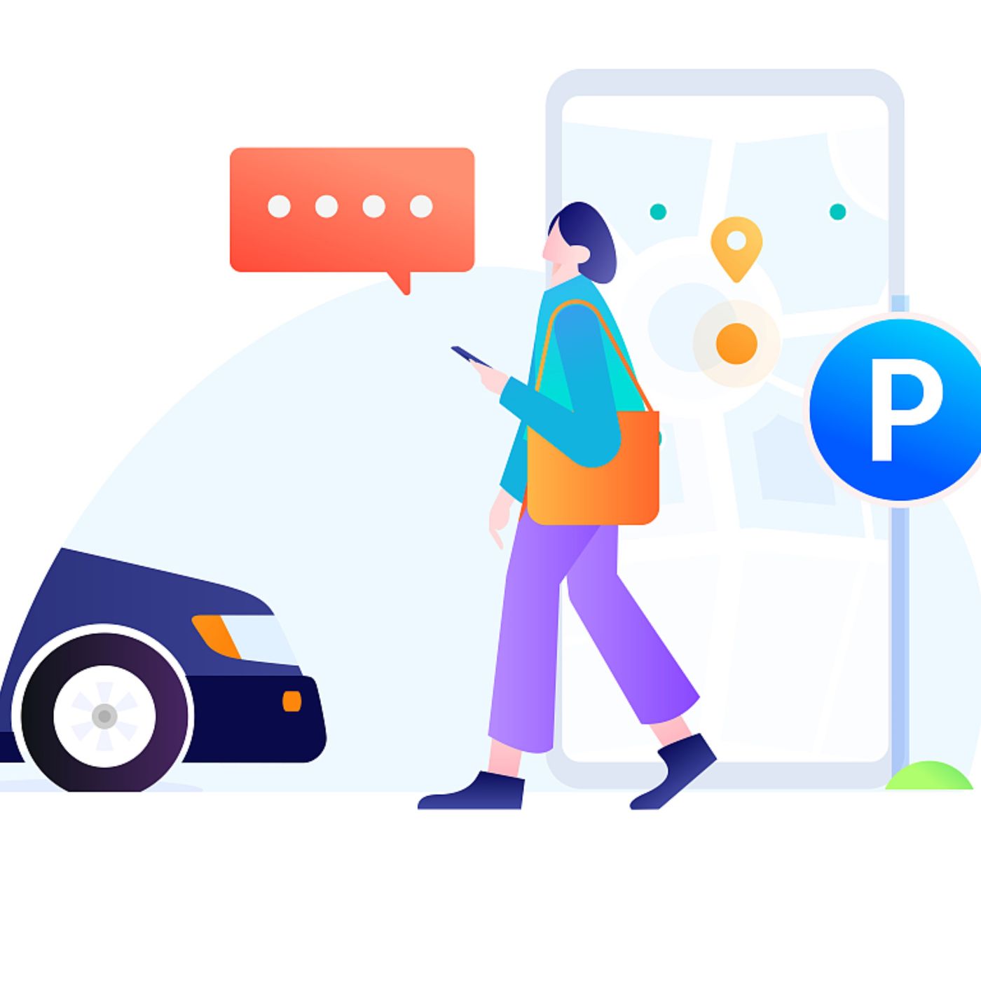 Chaos in online ride-sharing service