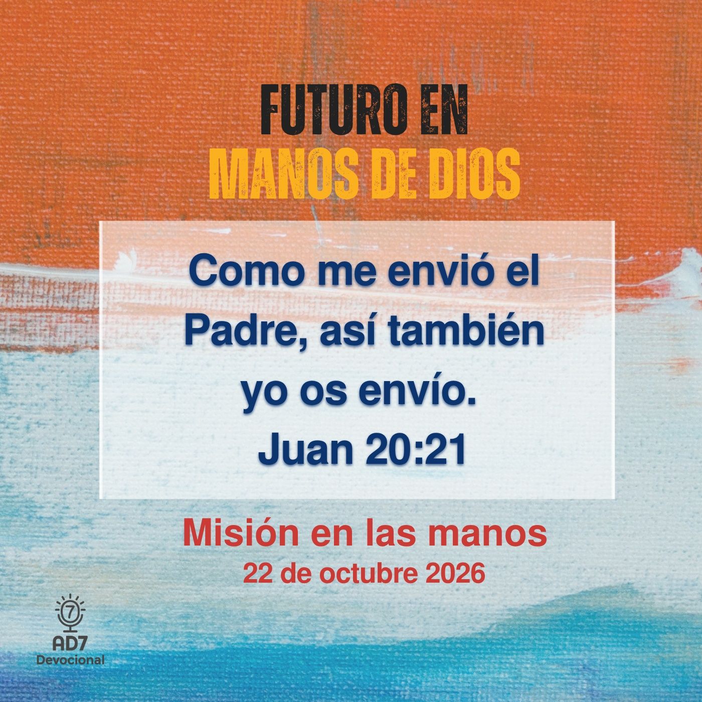 Portada de AD7 Devocional - Diferente / Inverso