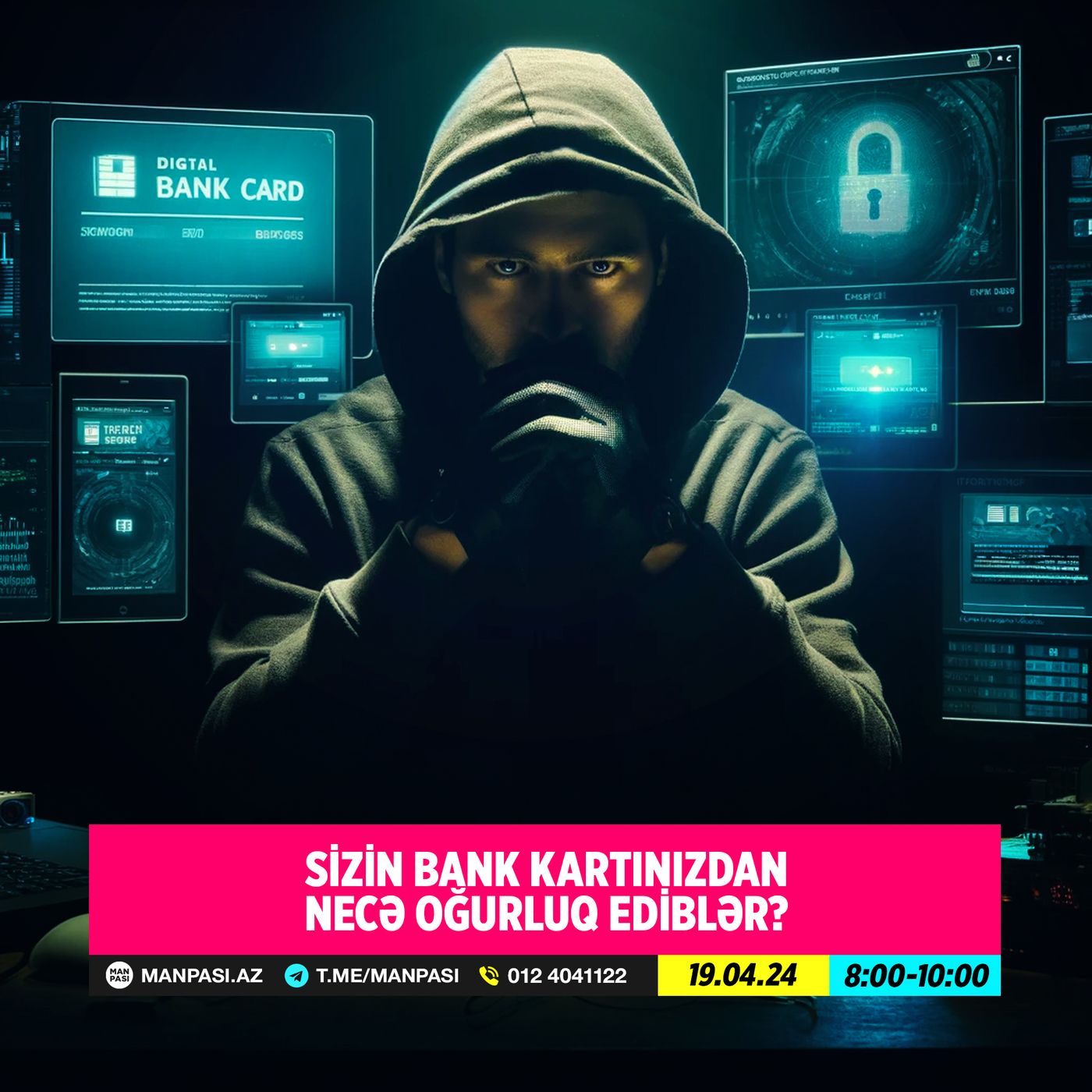 Sizin bank kartınızdan necə oğurluq ediblər? 19.04.2024