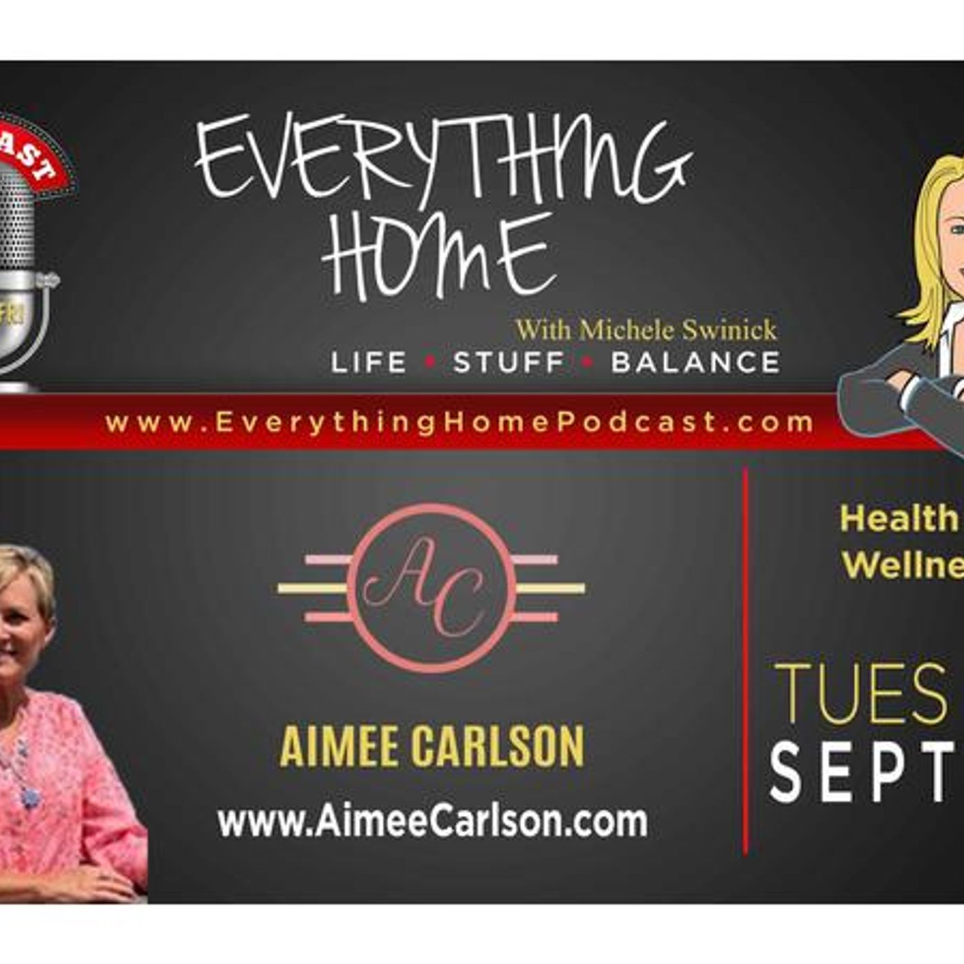 SEPT 4: AIMEE CARLSON - HEALTH & WELLNESS CONSULTANT / NETWORK MARKETING episode artwork