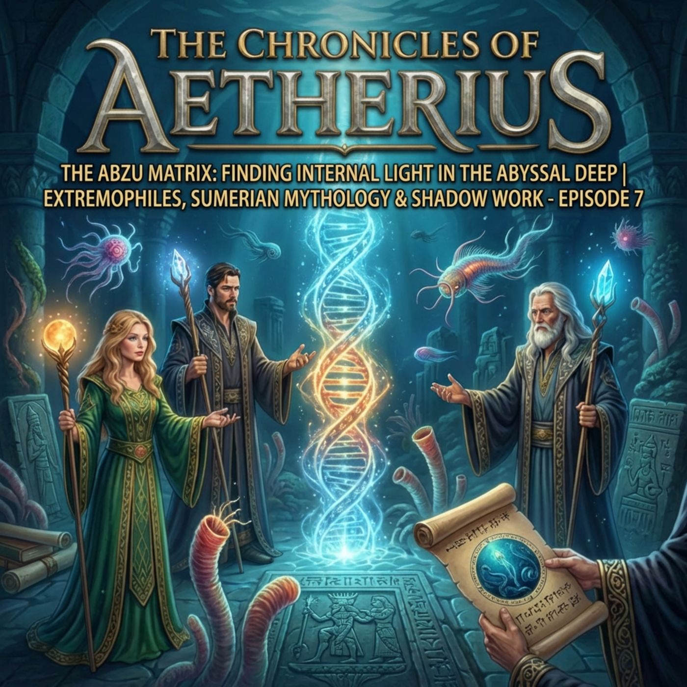 The Abzu Matrix: Finding Internal Light in the Abyssal Deep | Extremophiles, Sumerian Mythology & Shadow Work episode artwork