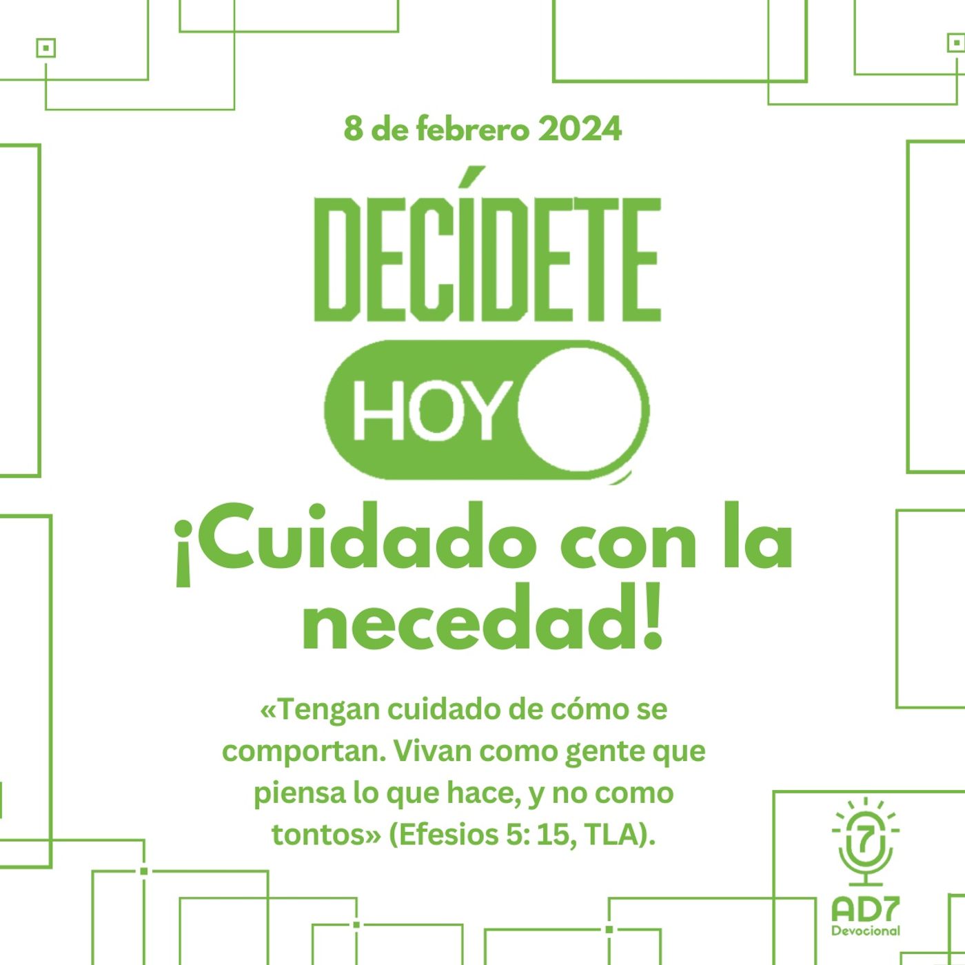 ¡Cuidado con la necedad! | Devocional de Jóvenes | 8 de febrero 2024
