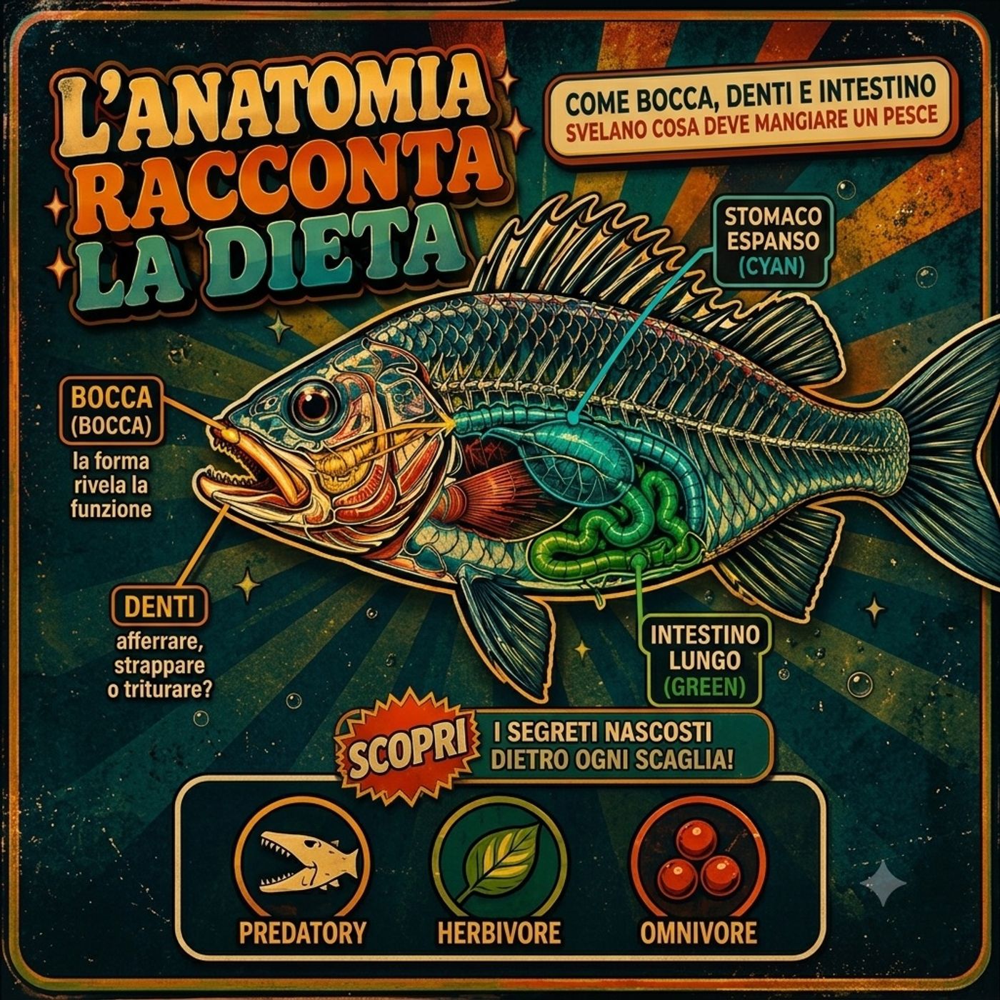 L'Alimentazione dei Pesci d'Acquario Episodio 4 - L'anatomia racconta la dieta dei tuoi pesci. episode artwork