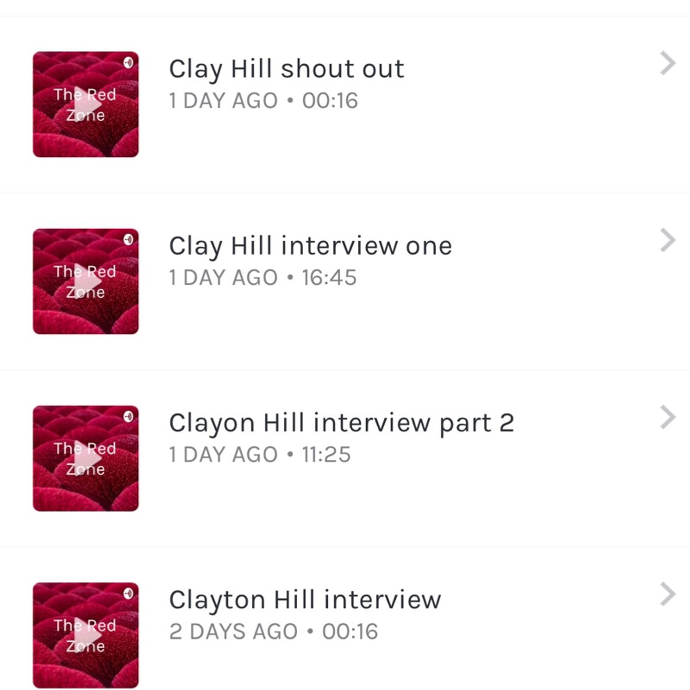 Clayon Hill\'s show