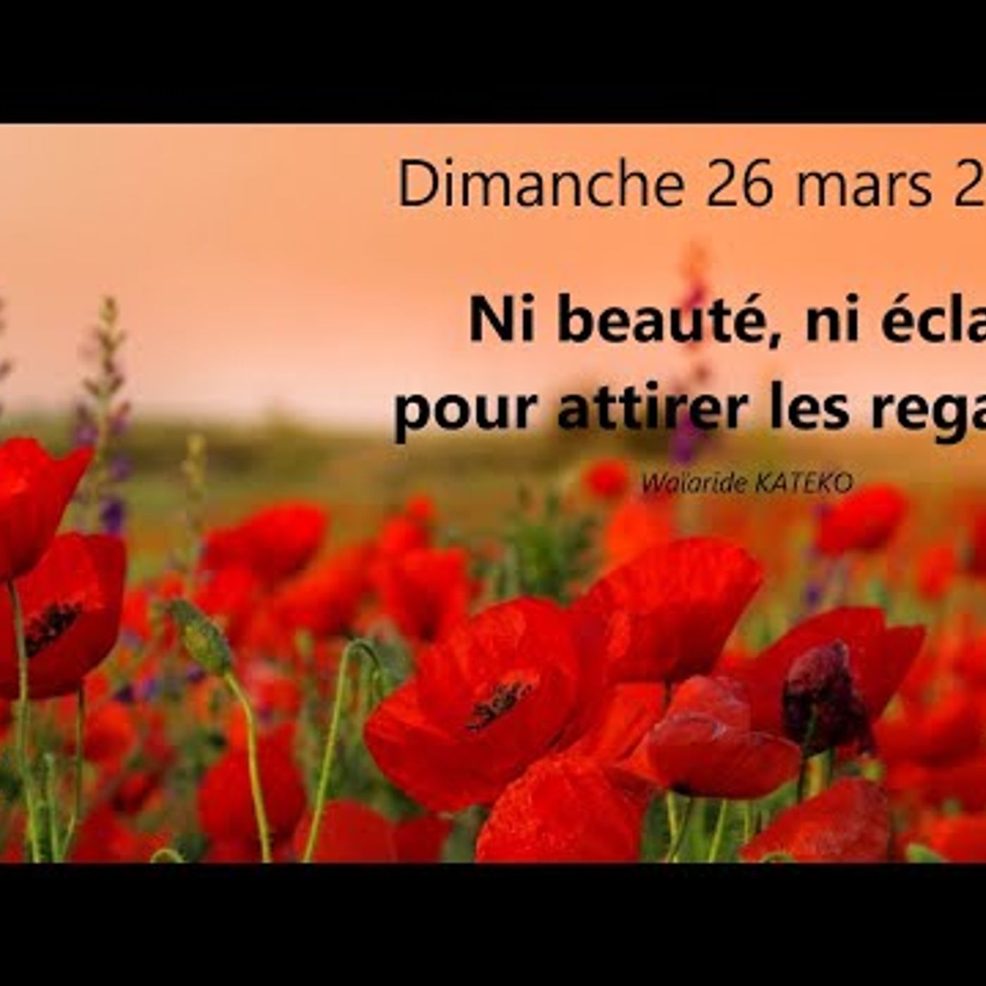 Eglise Biblique de Toulouse - Ni beauté, ni éclat pour attirer les regards (Waïaride KATEKO)