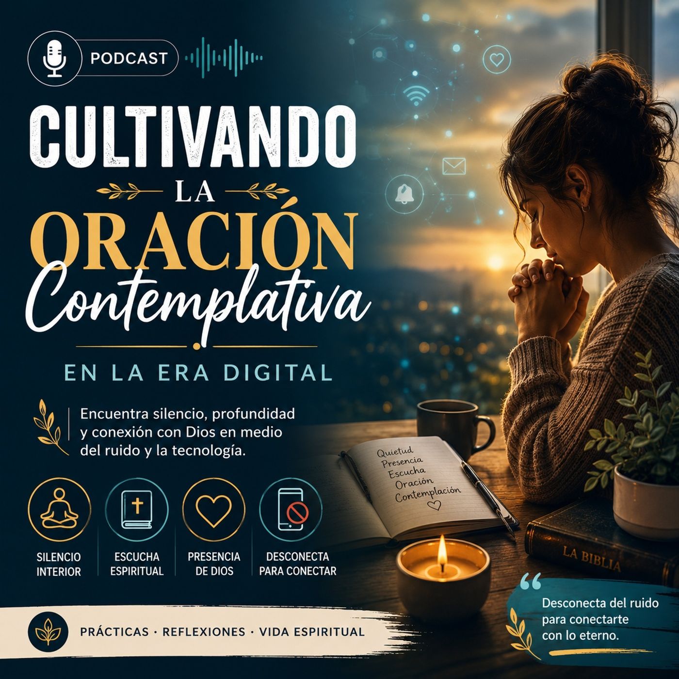 #Episodio2 | Oración Contemplativa y Espiritualidad Cristiana en la Era Digital | Cómo Escuchar a Dios en un Mundo Conectado