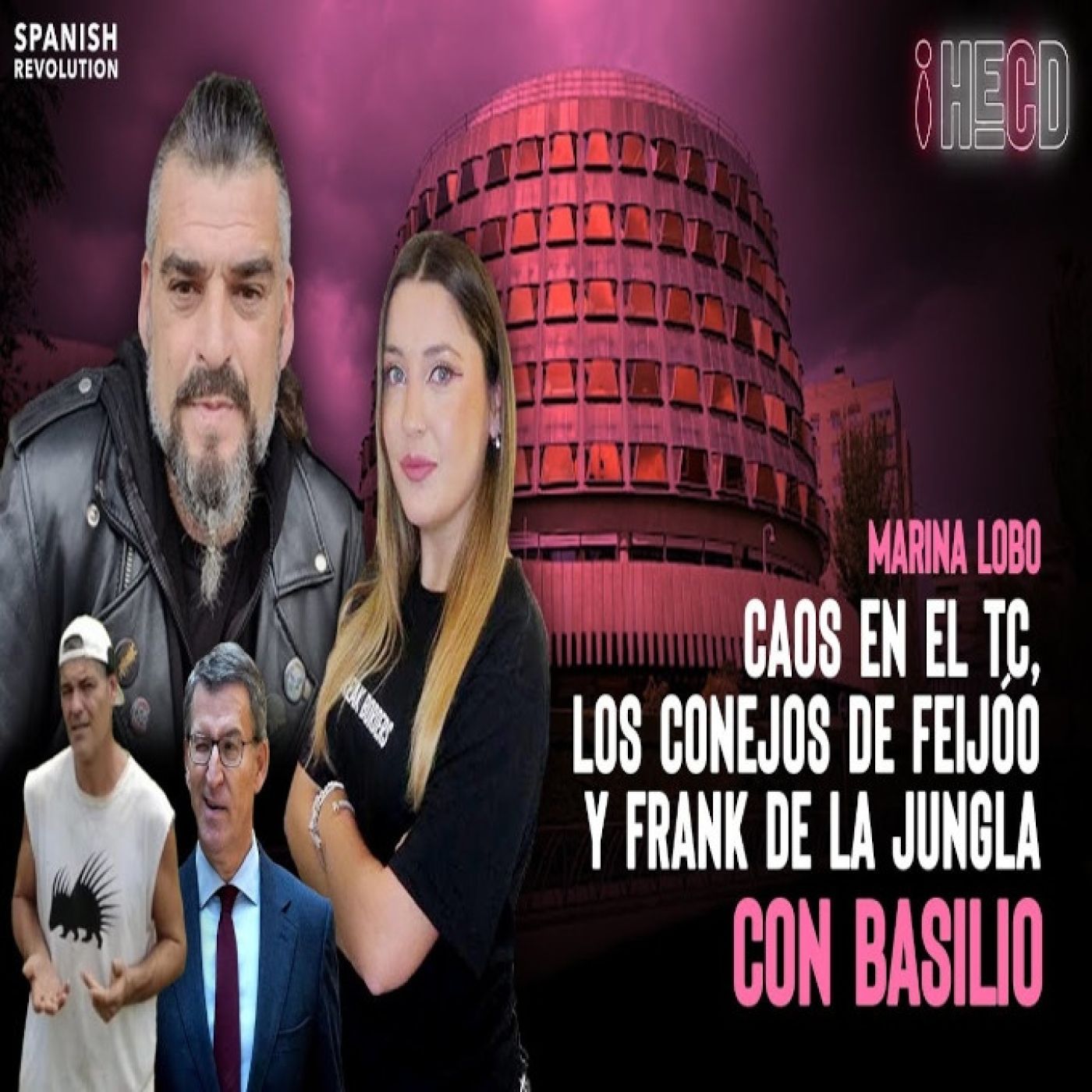 HECD 178 - Jueves por fin - Basilio + Movidote en el TC + Frank de la Jungla OMG +Berlusconi y el autobús de prostitutas