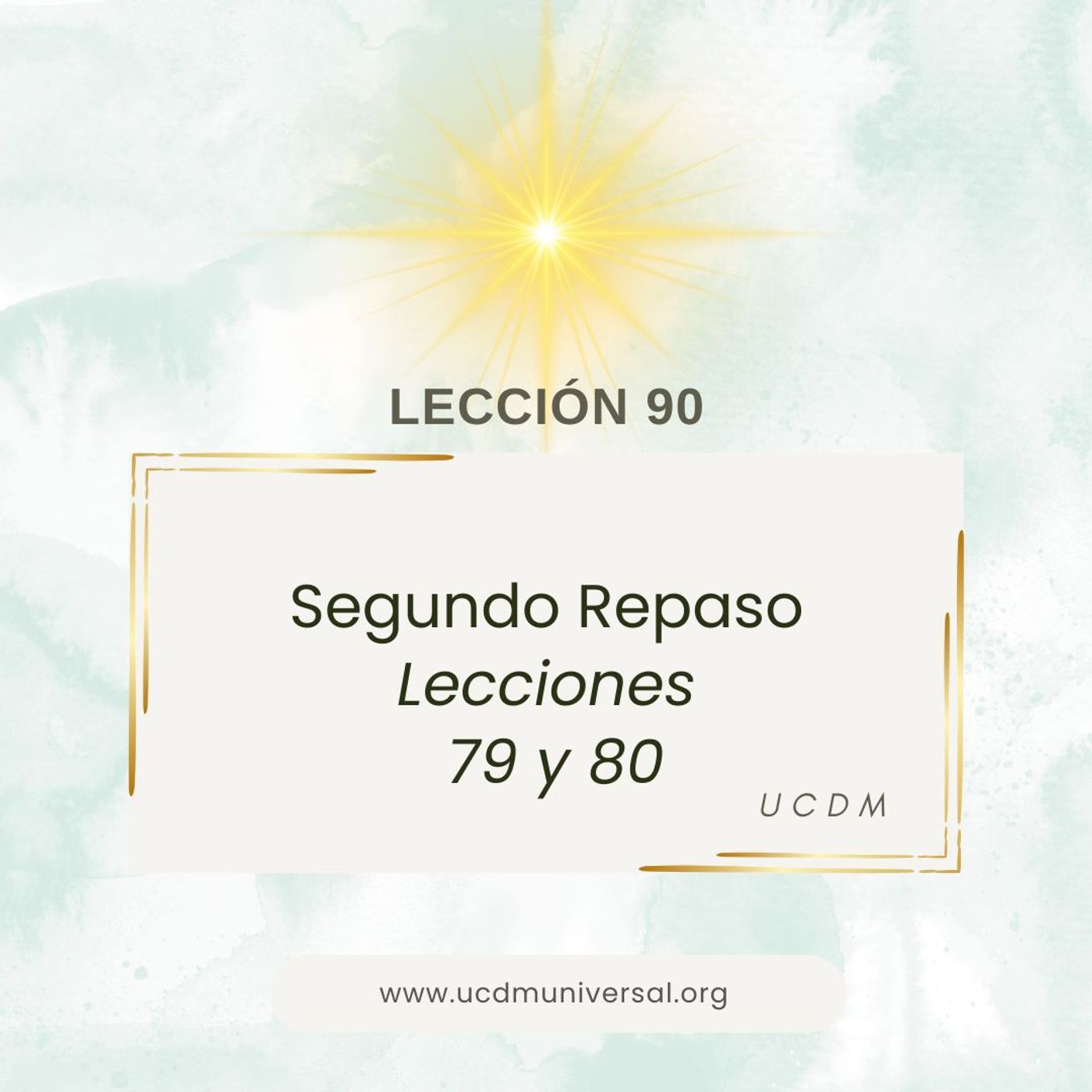 UCDM Universal LECCIÓN DEL DÍA