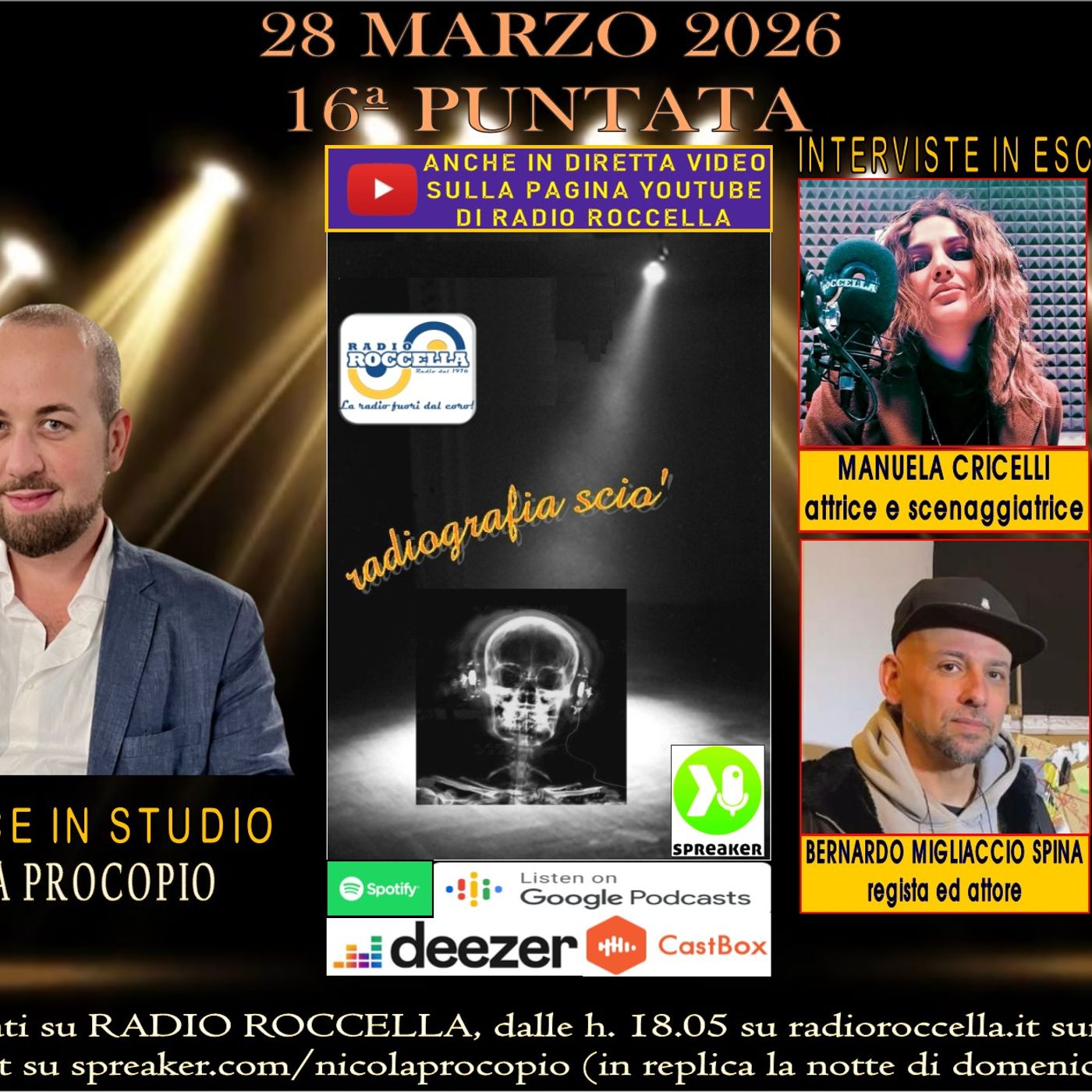 Radiografia Scio' - N.16 del 28-03-2026 episode artwork