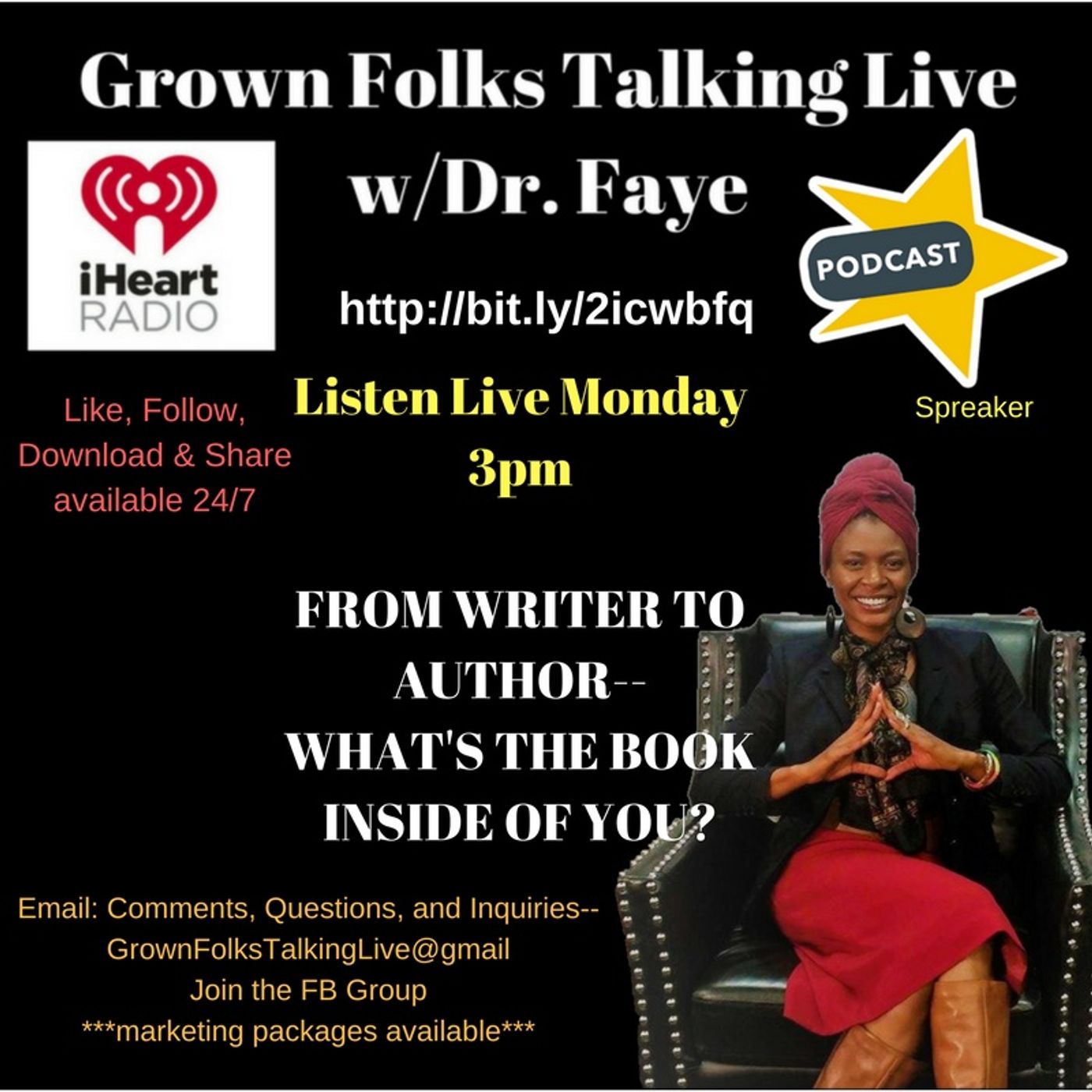 Grown Folks Talking Live w/Dr. Faye