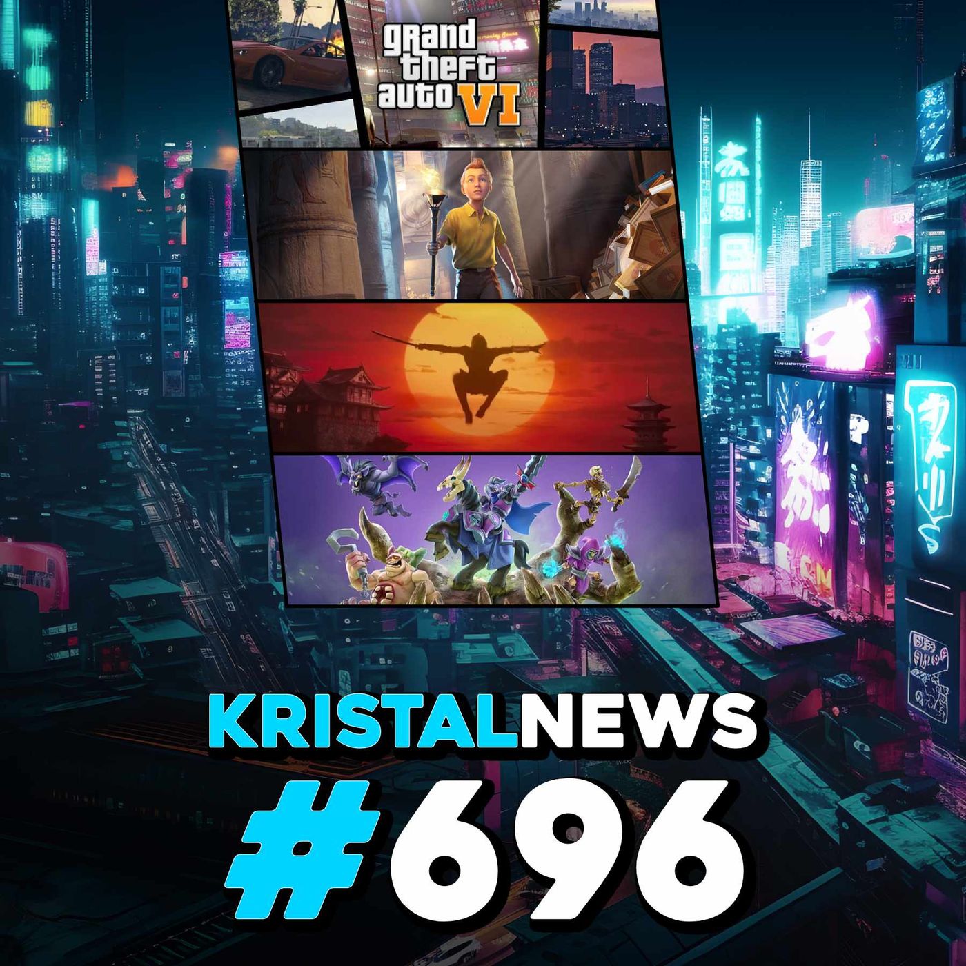 UFFICIALE: GTA 6, TRAILER ANNUNCIATO! | La MODA delle SCUSE per i GIOCHI ROTTI ▶ #KristalNews 696 episode artwork