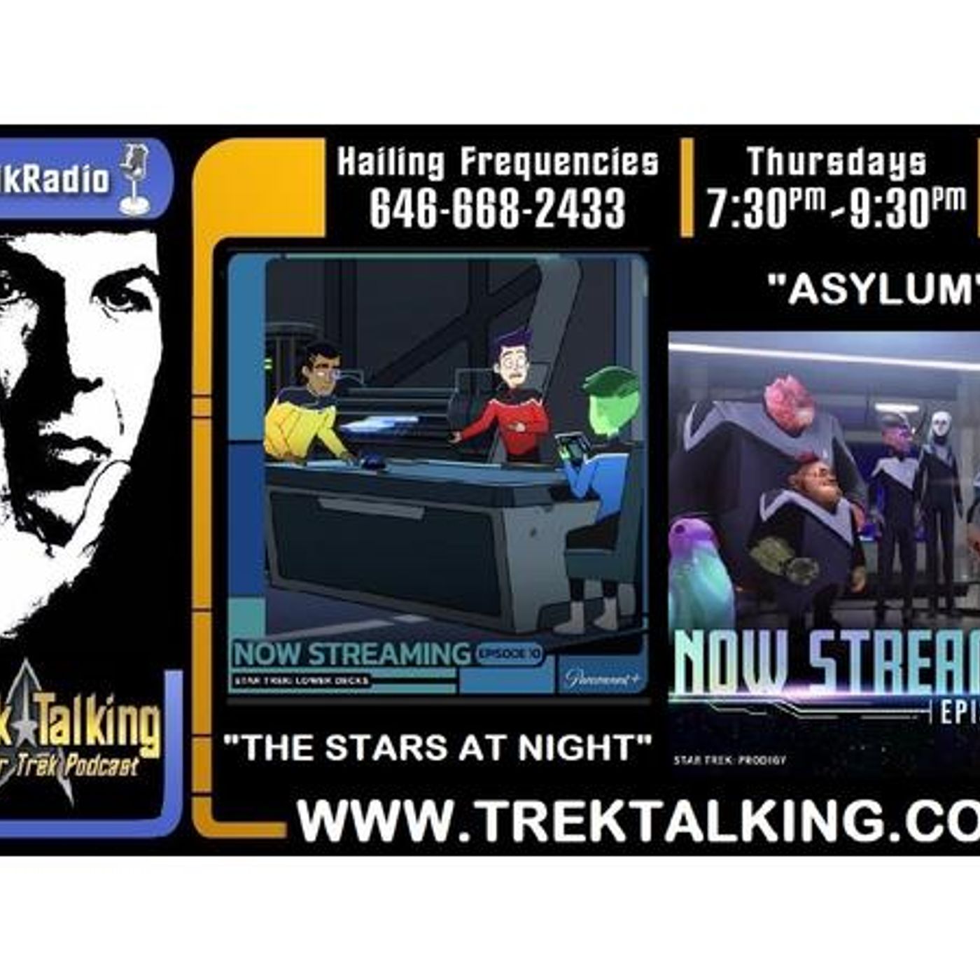 Episode 496- Lower Decks "The Stars at Night" & Prodigy "Asylum " review