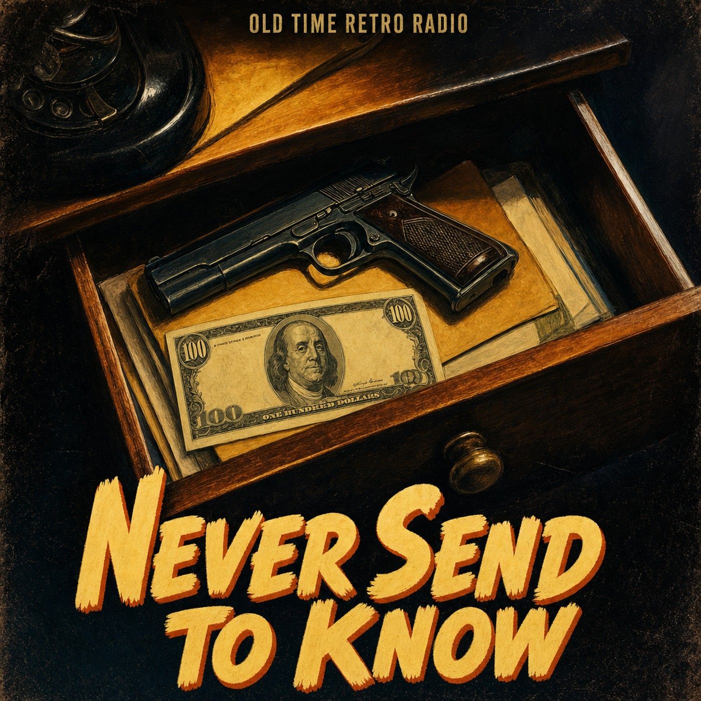 Quiet, Please - "Never Send to Know" (Old Time Radio, 1948) episode artwork