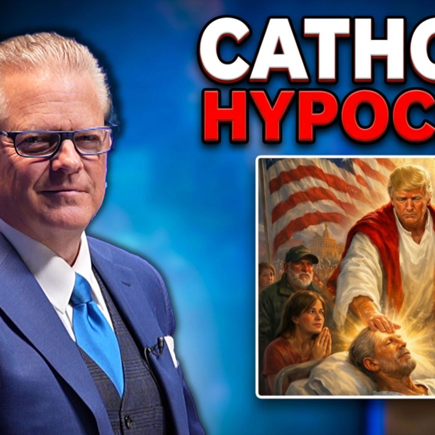The Catholic Hypocrisy Over Trump’s Religious Imagery