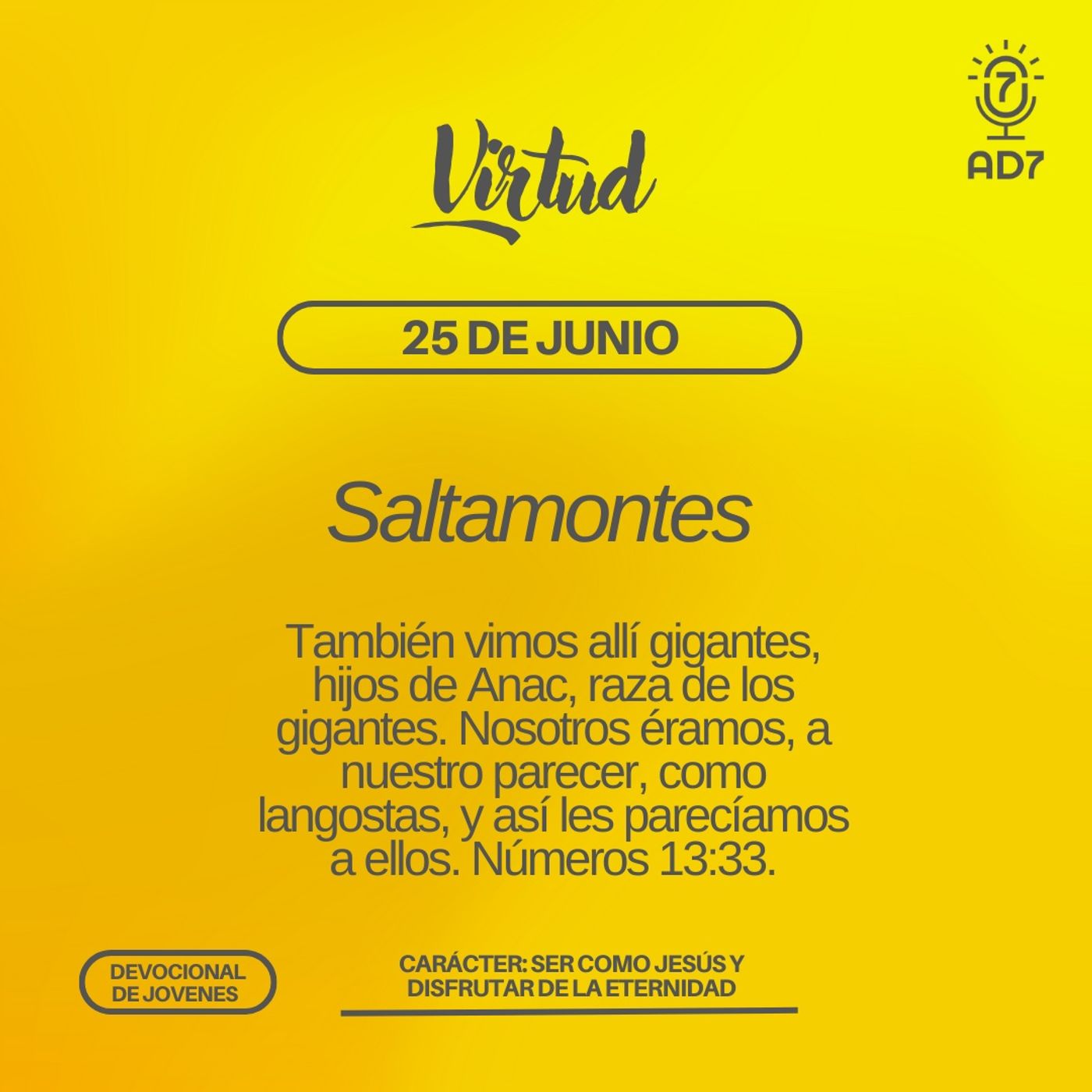 AD7 Devocional - Diferente / Inverso