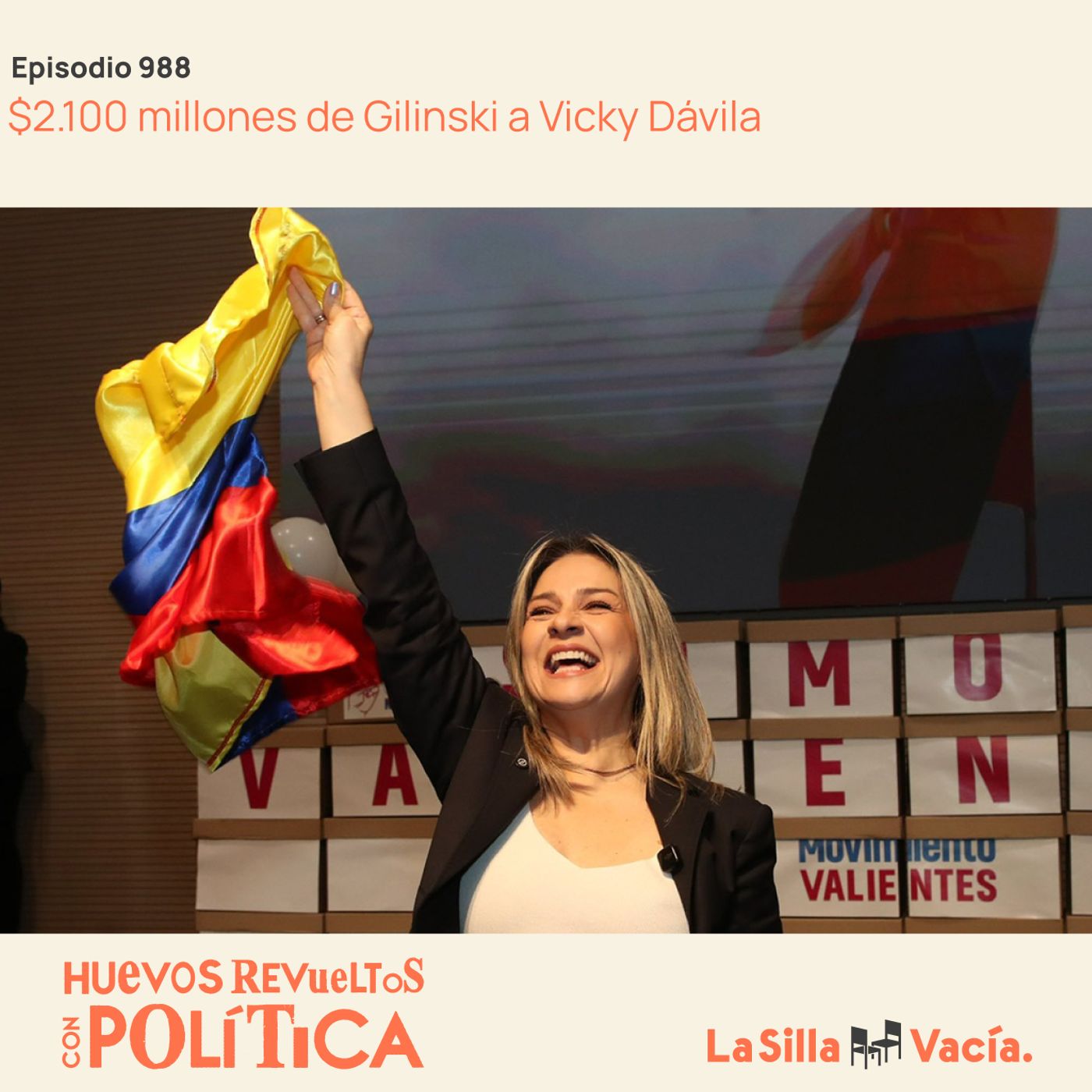 $2.100 millones de Gilinski a Vicky Dávila