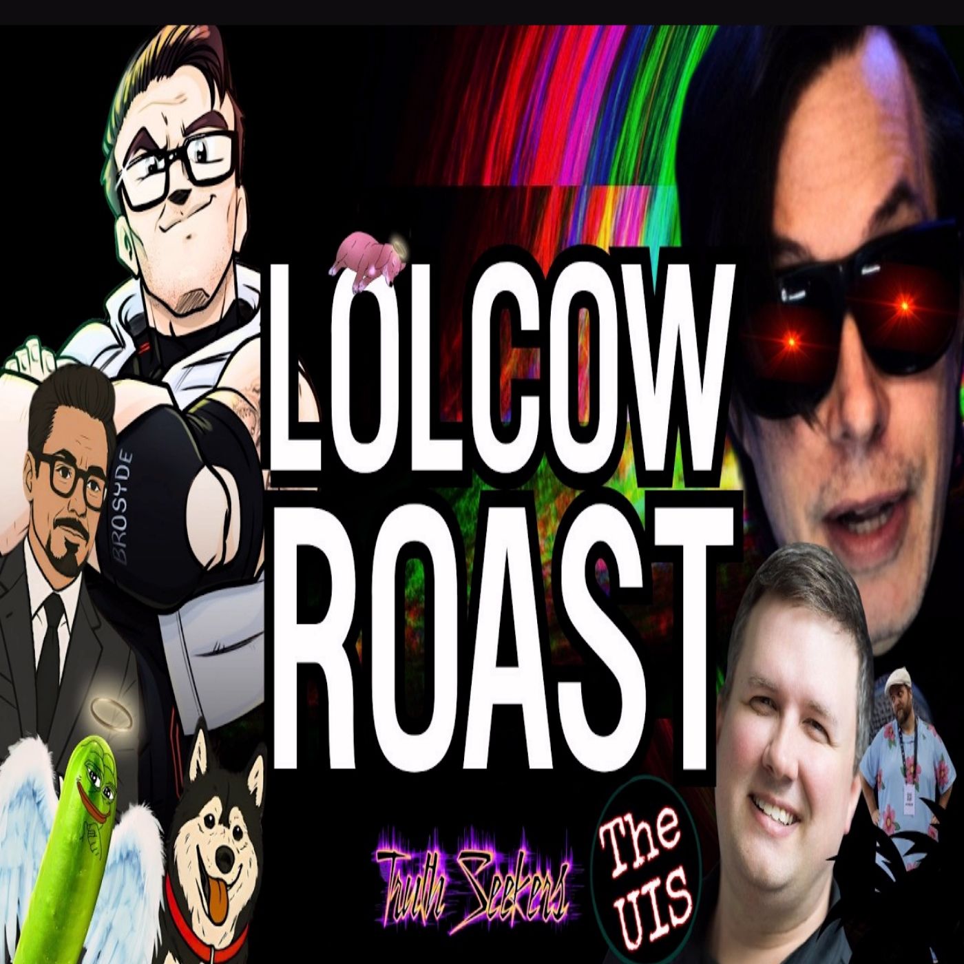 Darksydephil & the Quartering LOLCOW  ROAST! With H-Bomb, The UIS, Tyler Liger and Brosydephi!
