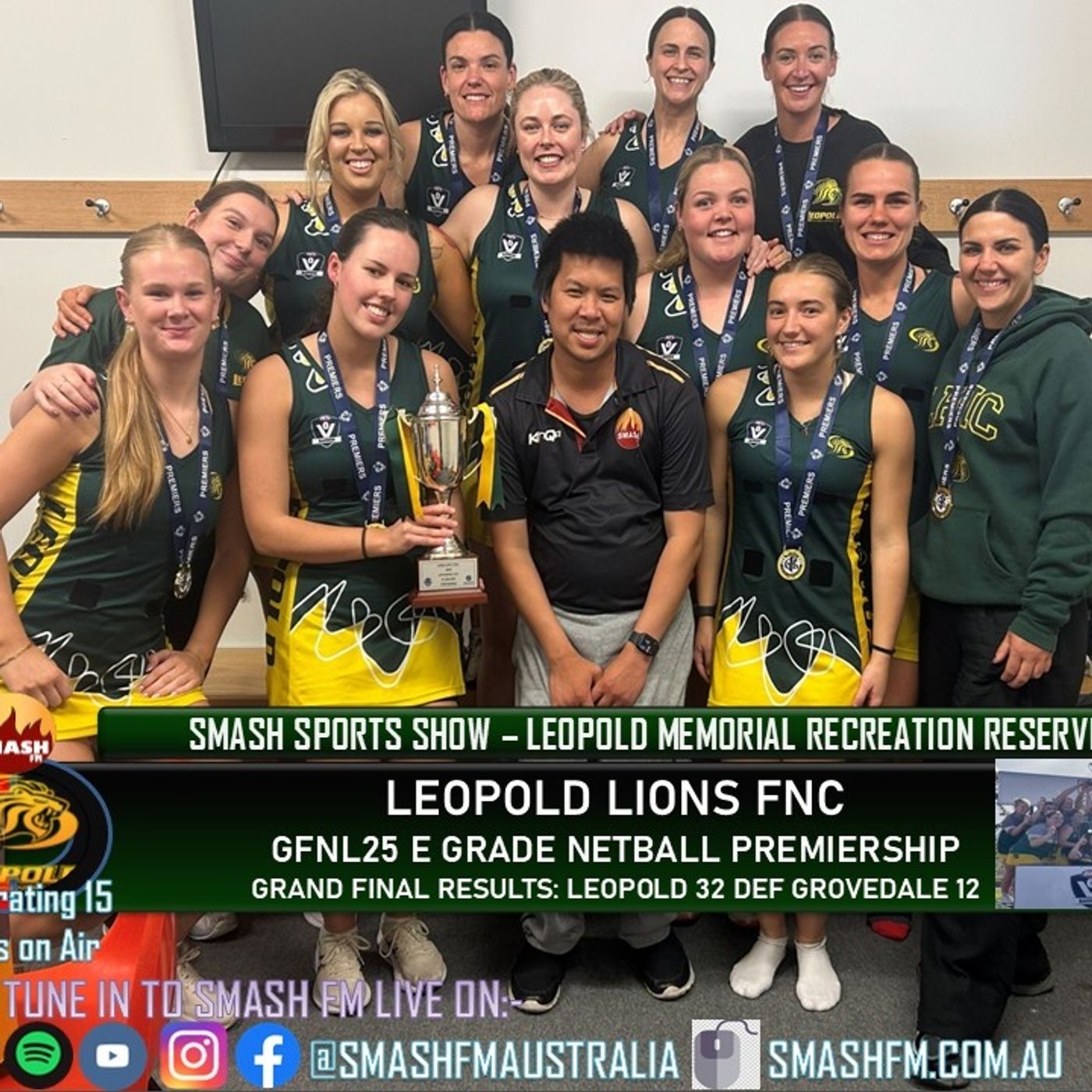 SSS15THYR: Leopold Lions FNC 2025 Geelong FNL E Grade Netball Premiership Interviews 131125