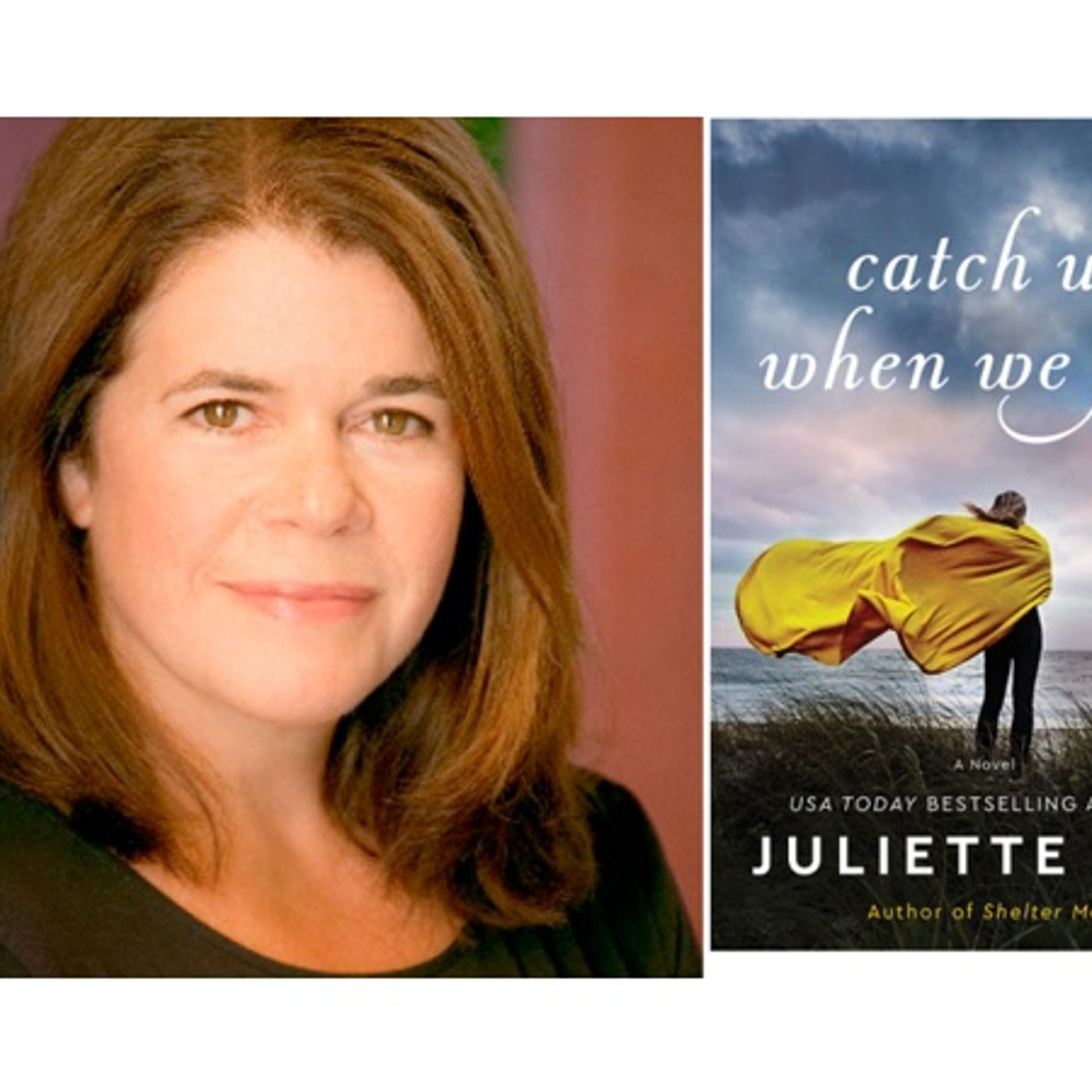 Author Juliette Fay stops by #ConversationsLIVE to discuss CATCH US WHEN WE FALL episode artwork