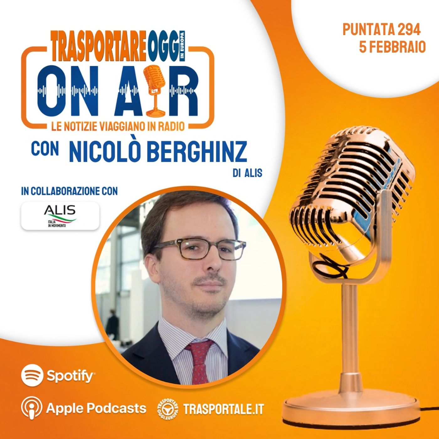 Puntata 294/2026 del 5 febbraio - Ospite: Nicolò Berghinz (ALIS)