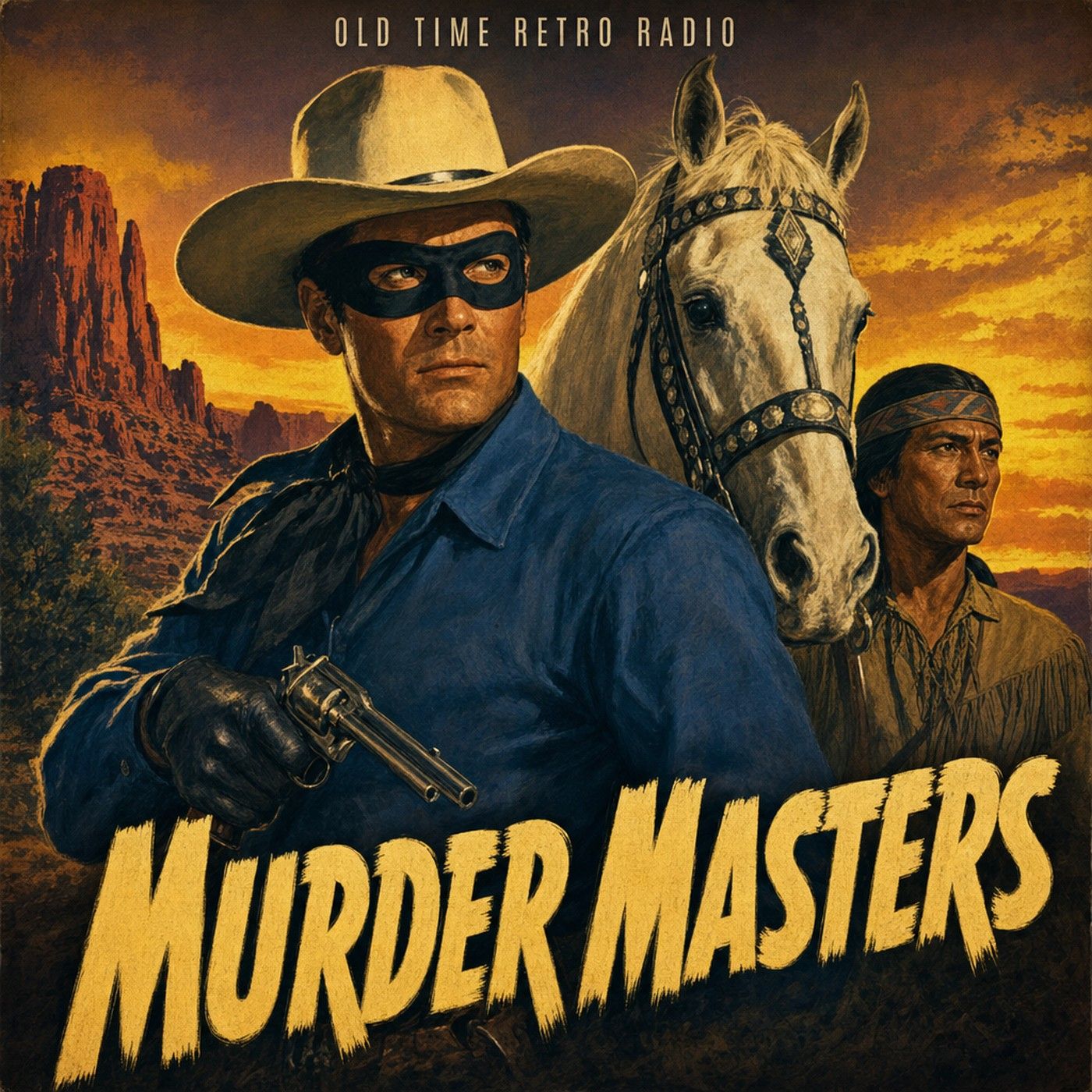 The Lone Ranger - "Murder Masters" (Old Time Radio, 1942) episode artwork