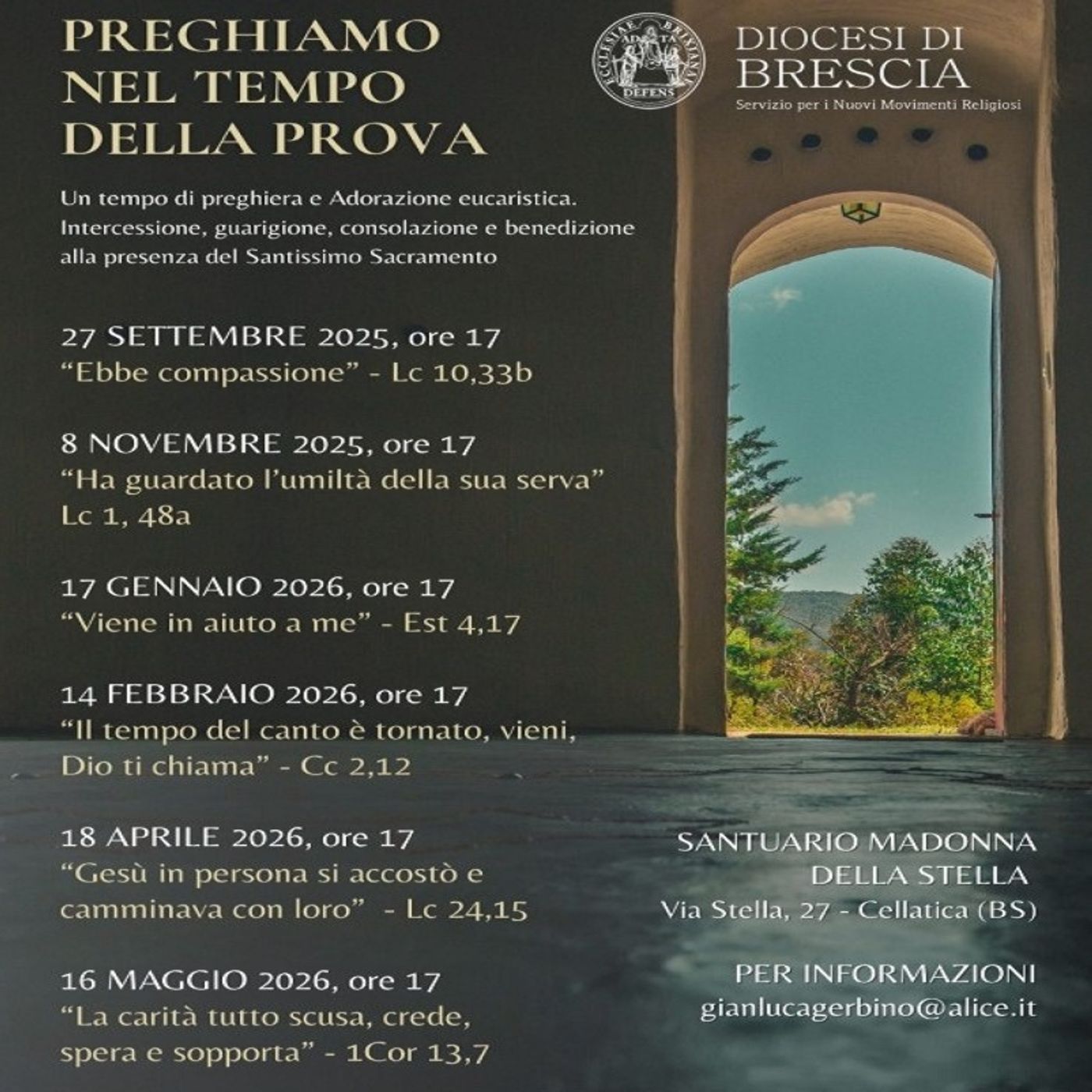 Santuario della Madonna della Stella, luogo di devozione, preghiera e adorazione: intervista a don Gianluca Gerbino  -  12 settembre 2025 episode artwork
