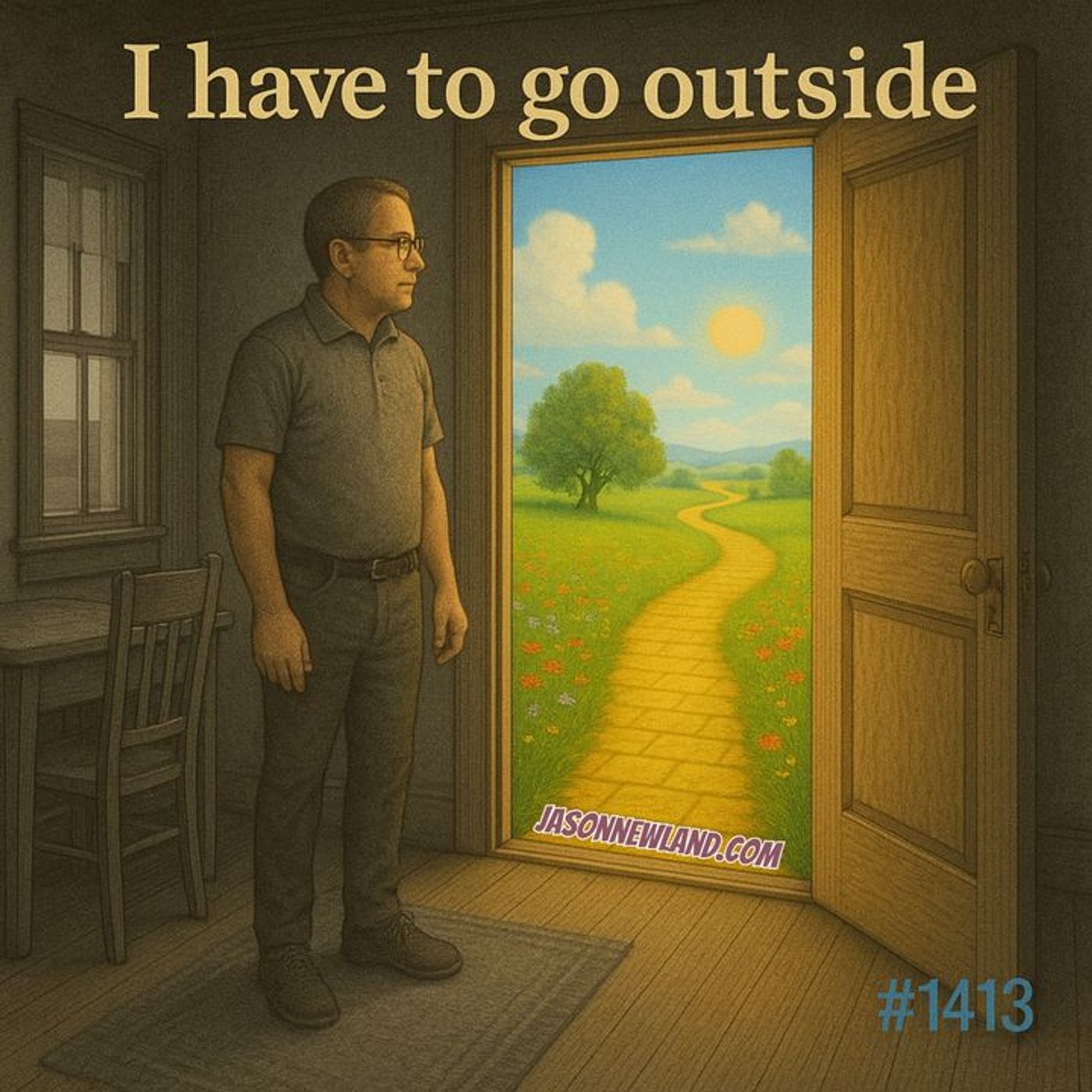 (no music) I have to go outside | LMBYTS #1413 | Jason Newland | 18th August 2025 episode artwork