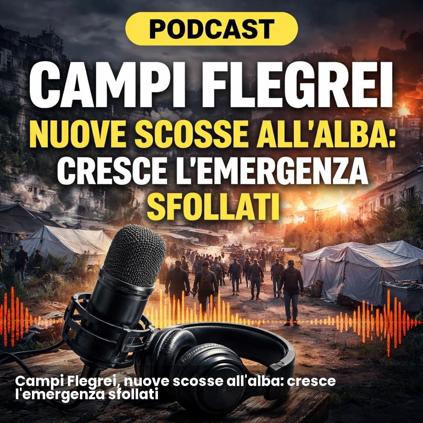 Campi Flegrei, nuove scosse all'alba: cresce l'emergenza sfollati episode artwork