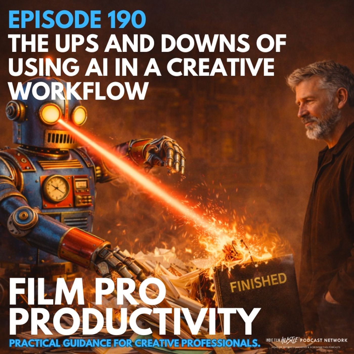 THE UPS AND DOWNS OF USING AI IN A CREATIVE WORKFLOW #190 episode artwork