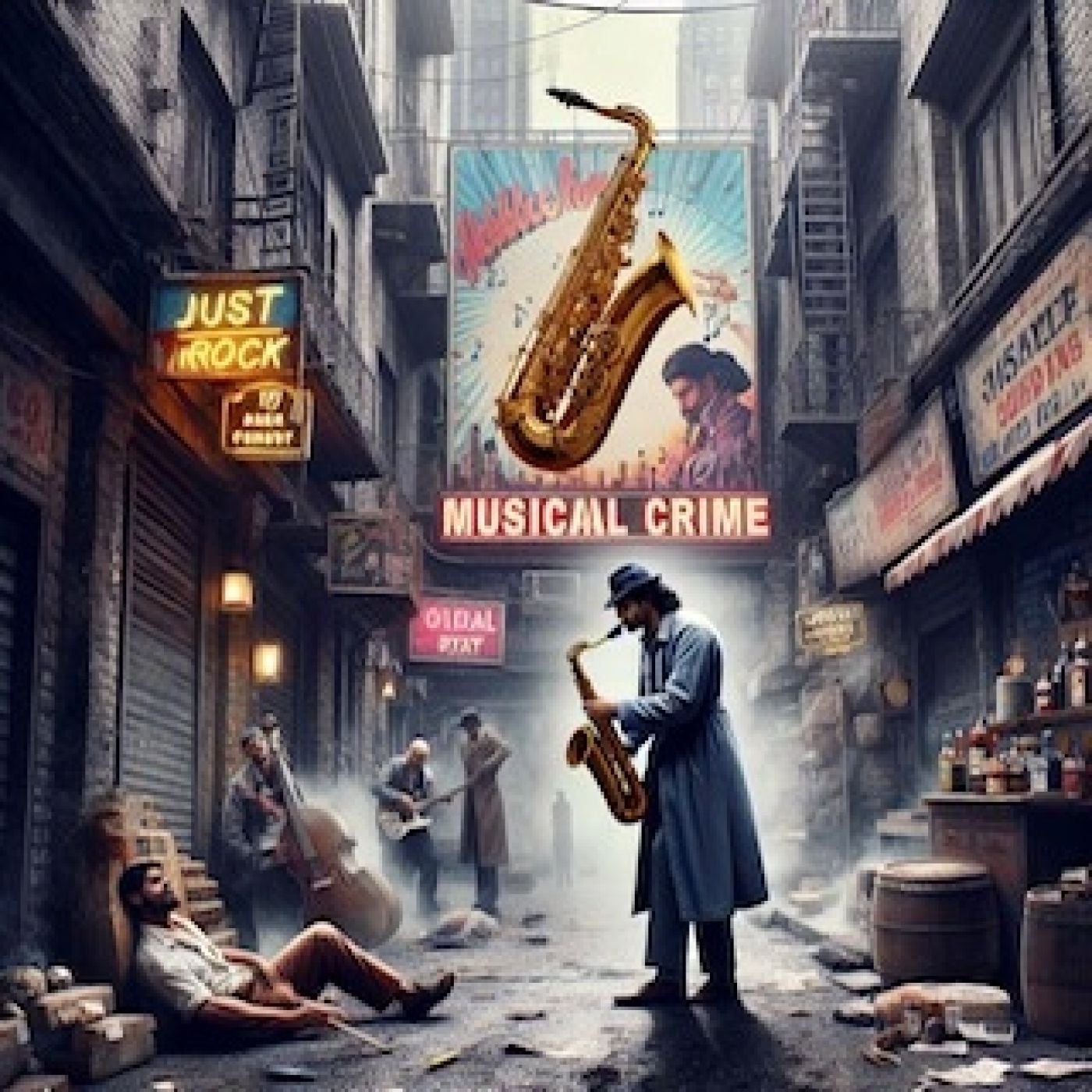 237 - JUST ROCK " Musical Crime " episode artwork