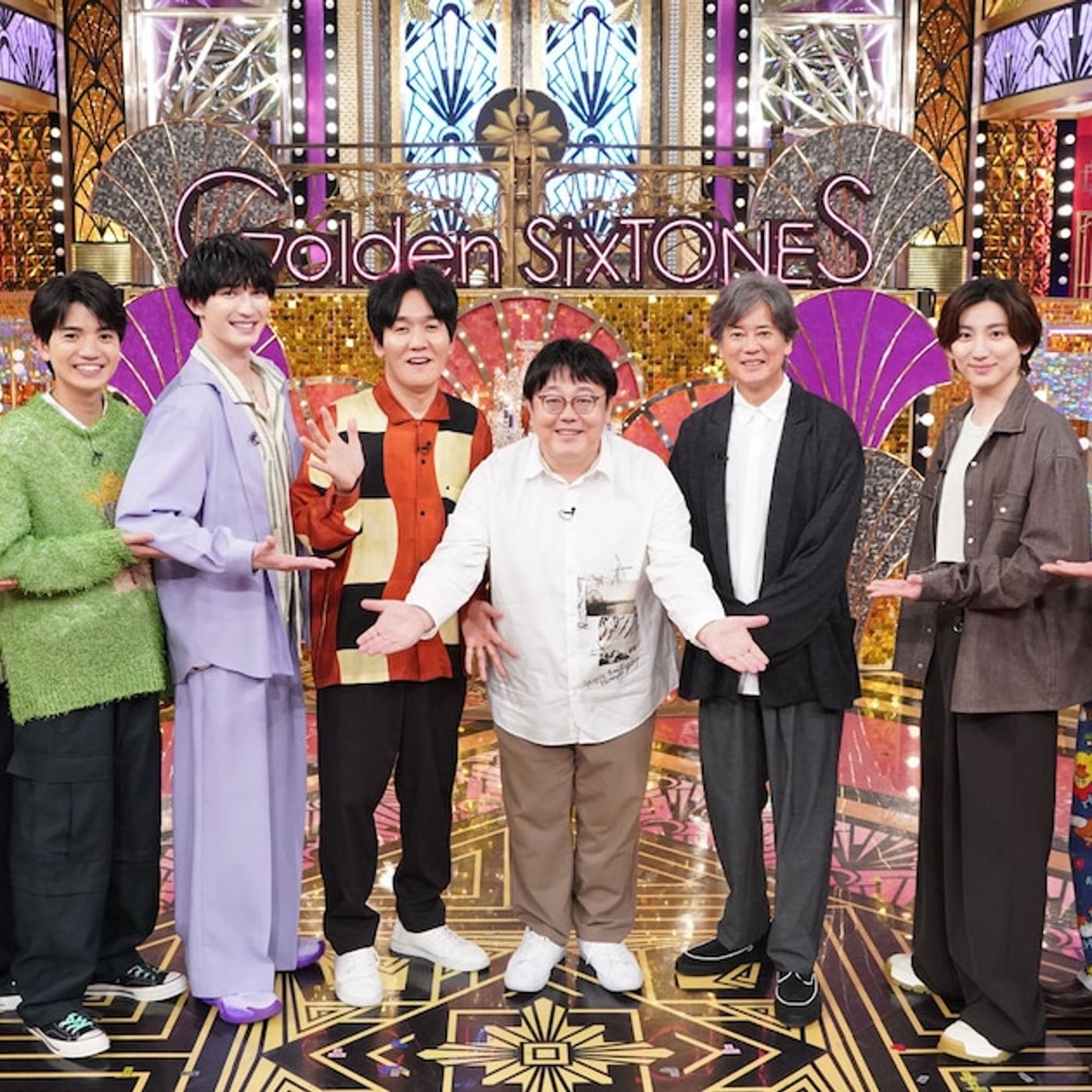 唐沢寿明がSixTONESをかく乱、「Golden SixTONES」で“サイザー”自称 - 音楽ナタリー episode artwork