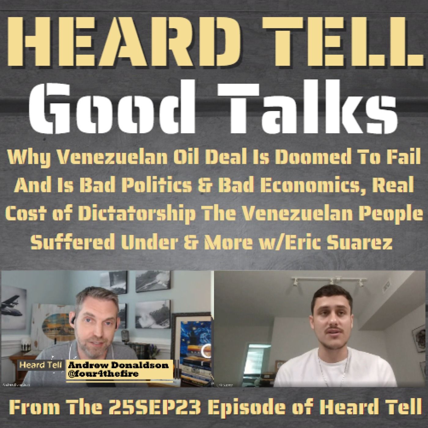 Why Venezuelan Oil Deal Is Bad Politics & Economics, Real Cost of Dictatorship, & More w/Eric Suarez