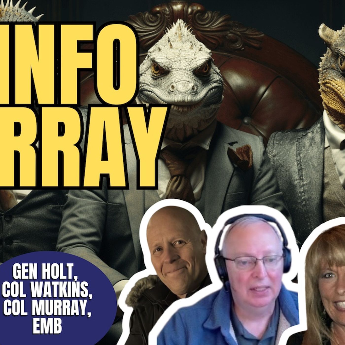 Reptile Overlords | Col Watkins, Col Murray, King Burlingame (TPC #2,055)