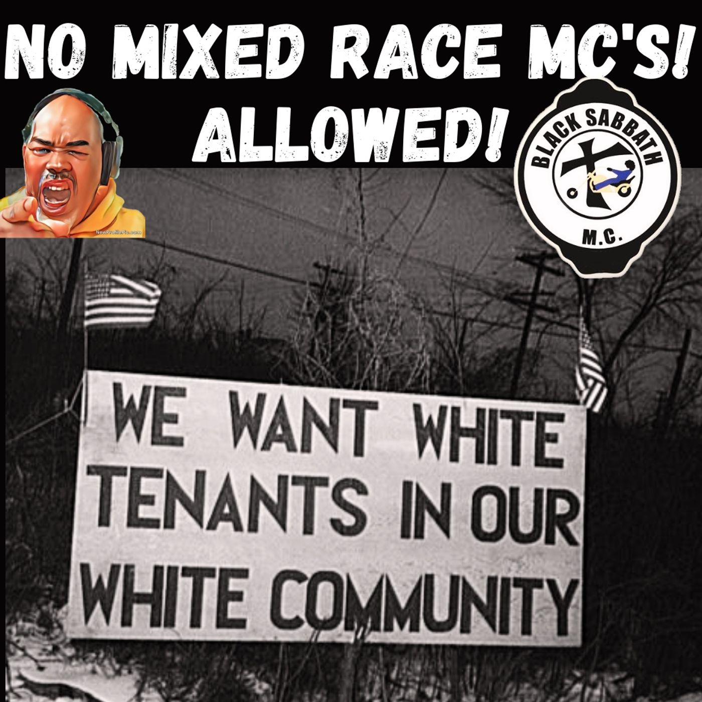 No Mixed Race MCs In Our COC