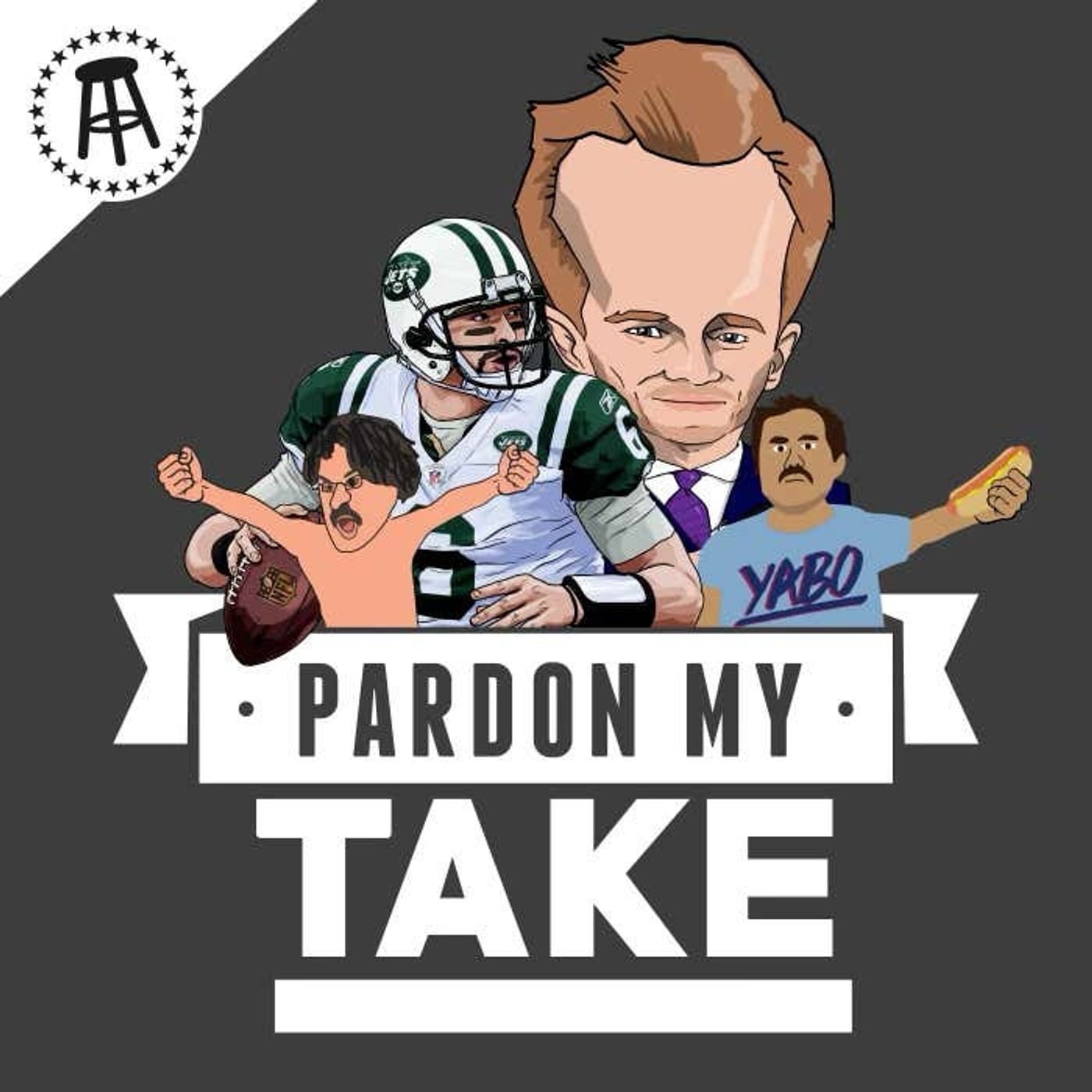 Joe Buck, Mark Sanchez, Super Bowl Story Lines And A Brand New Segment Pardon Your Take episode artwork