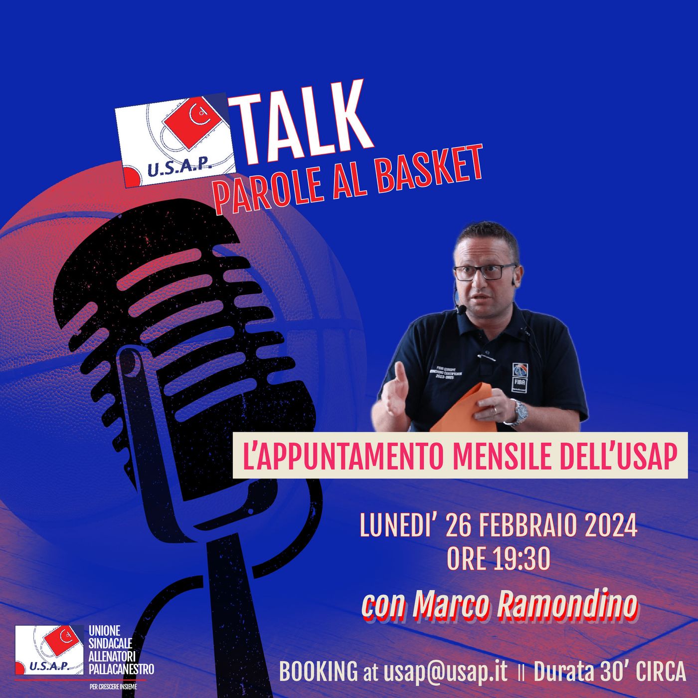 Usap TALK: 1° Episodio | 30 minuti con coach Marco Ramondino episode artwork