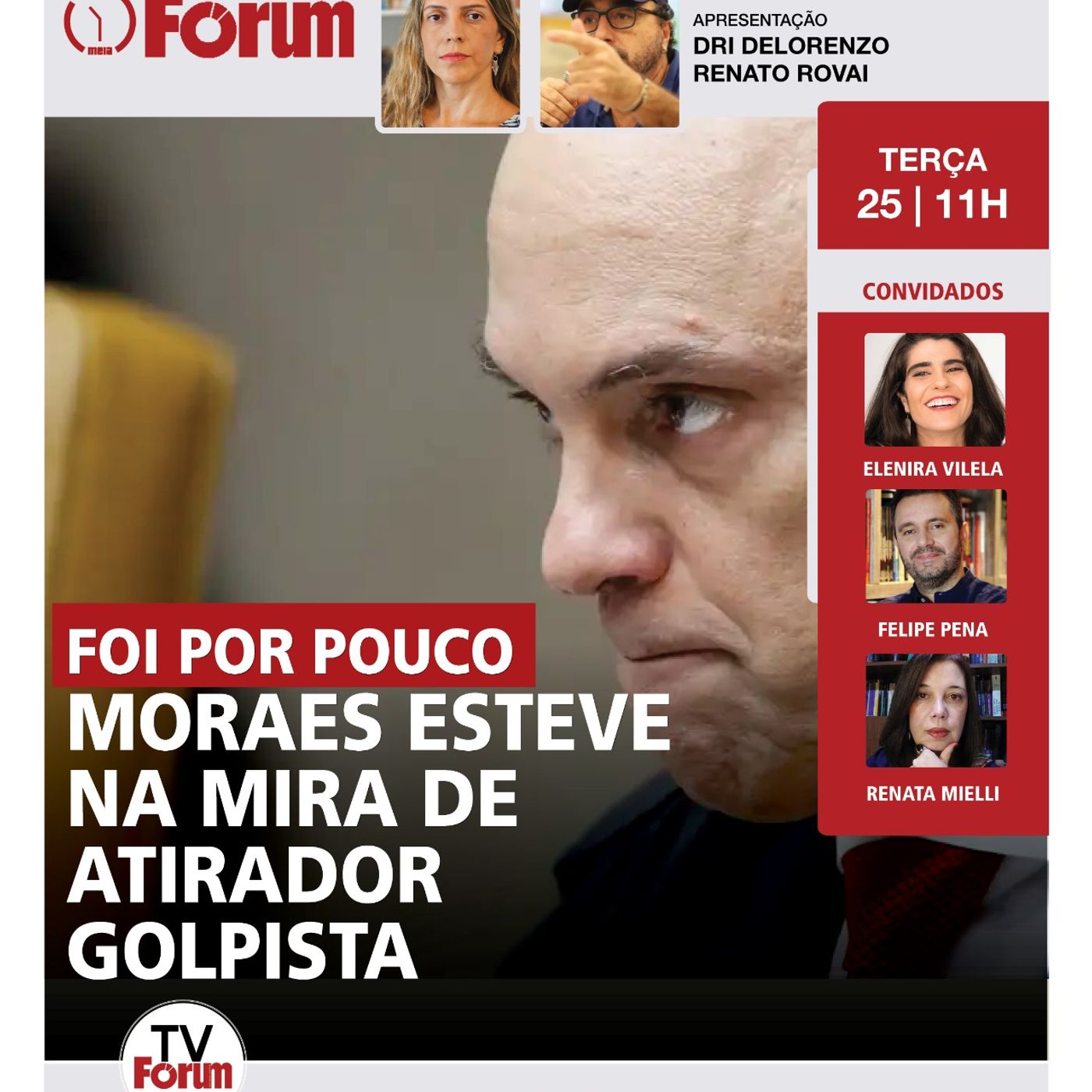 Áudio-bomba: Moraes esteve na mira de golpistas | Bolsonaro ouve que vai ser preso em Recife episode artwork