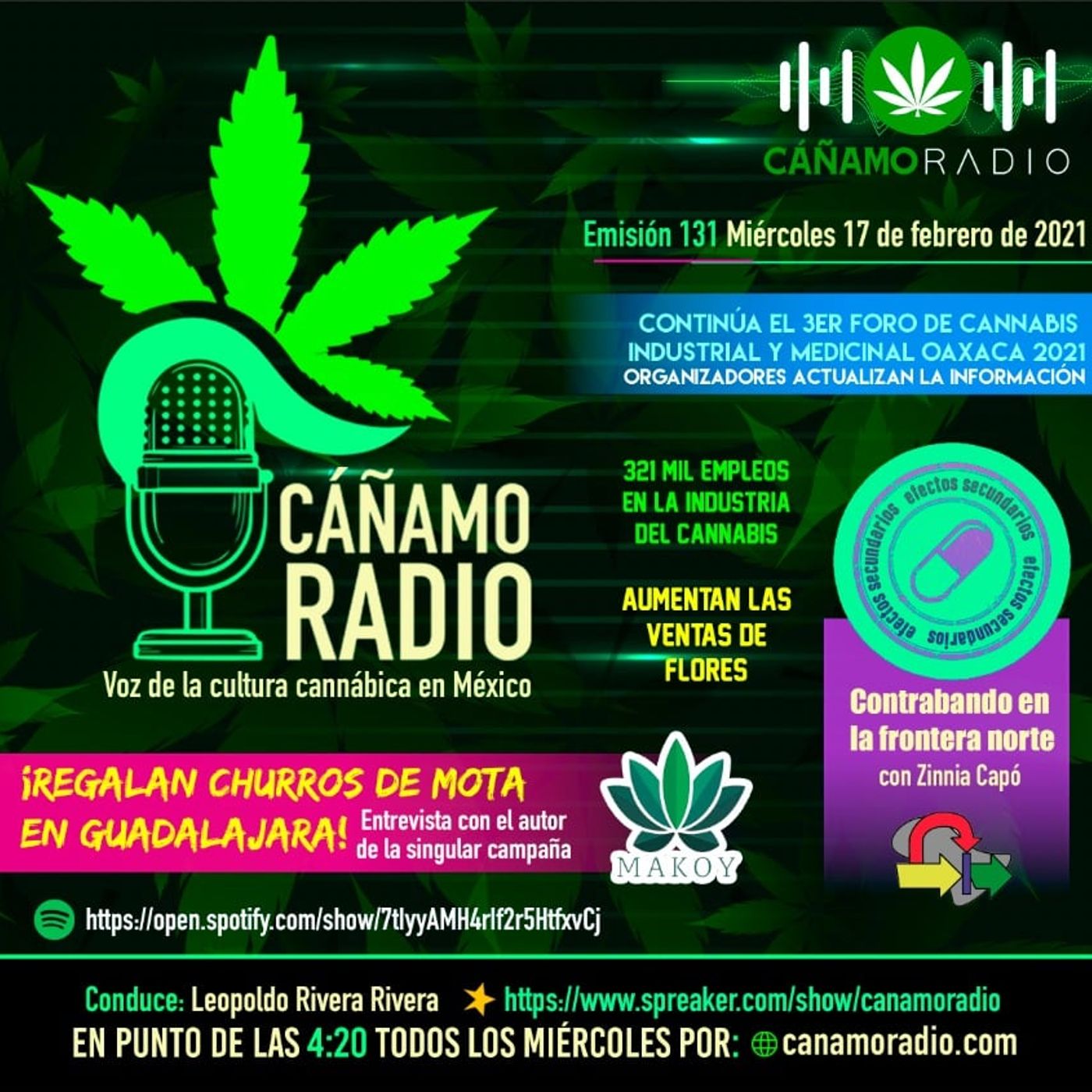 Antes CANIAMO Radio AHORA Mariguana RADIO