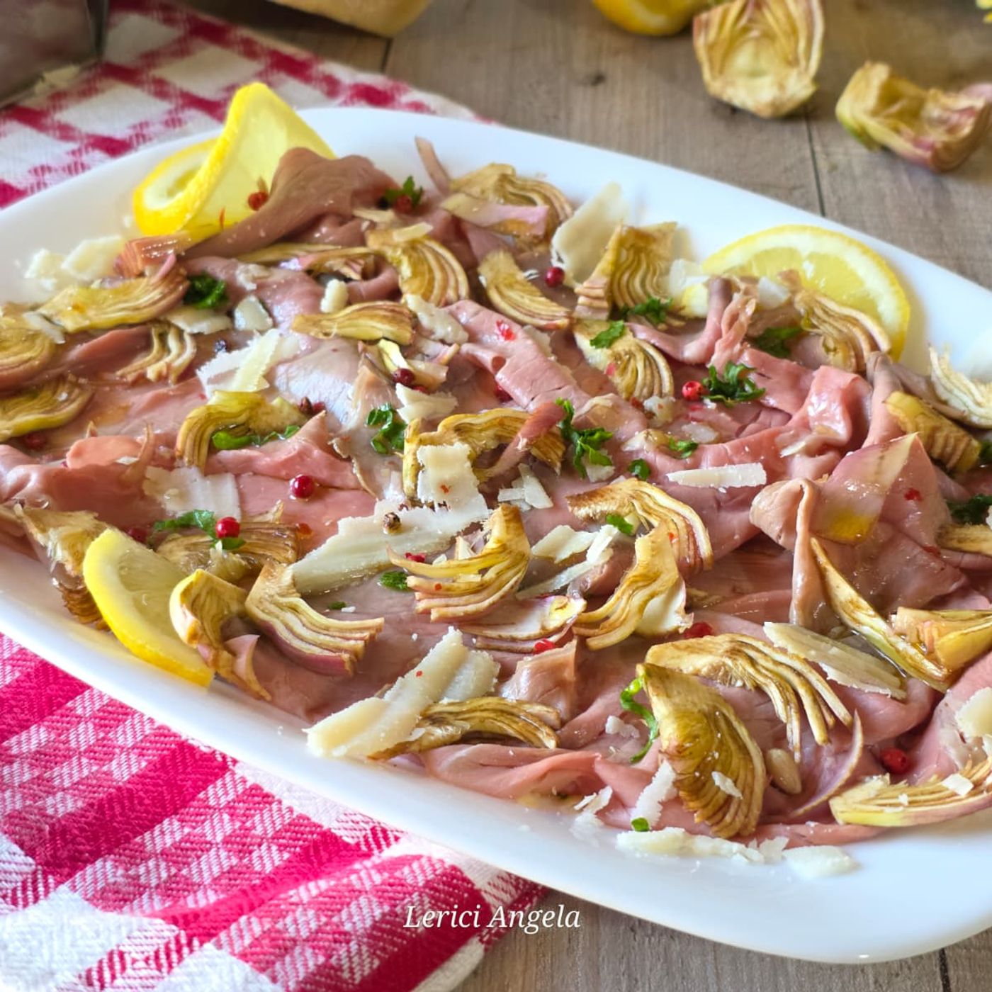 Carpaccio di roast beef e carciofi crudi la ricetta leggera e raffinata episode artwork
