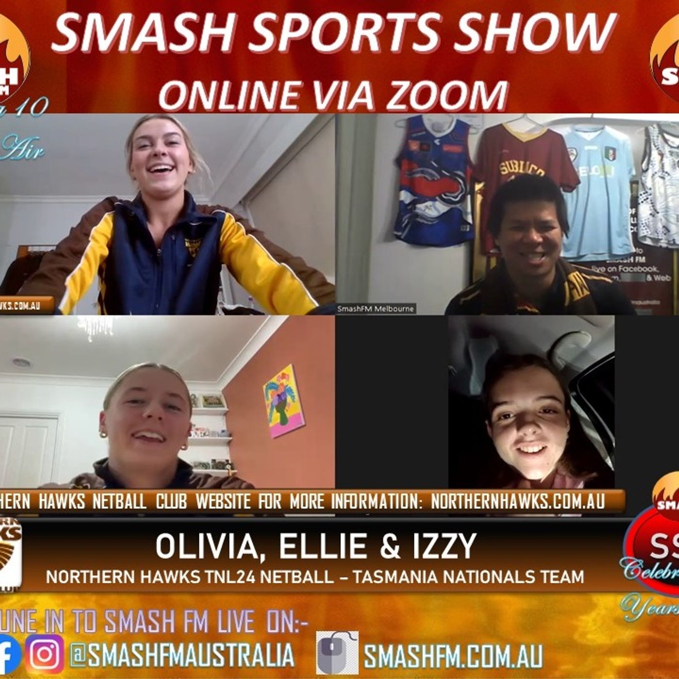 SSS10THYR: HIIT Launceston Hawks TNL24 Netball Tasmania Nationals Interviews 070524