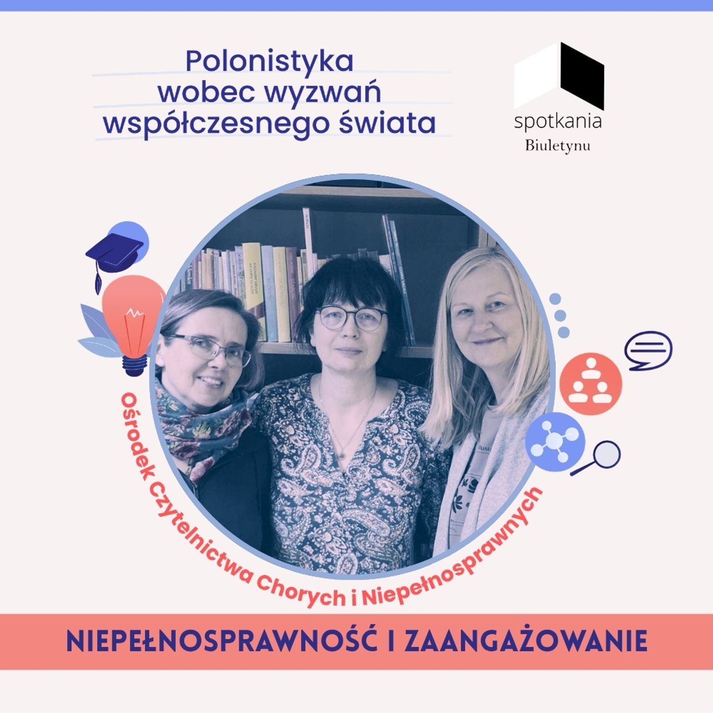 Biblioteka, która wychodzi do człowieka. Spotkanie w Ośrodku Czytelnictwa Chorych i Niepełnosprawnych w Toruniu episode artwork