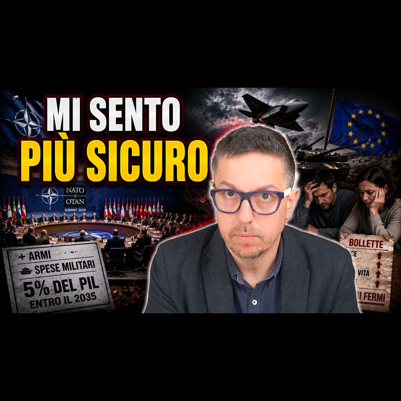 FINALMENTE SIAMO PIÙ SICURI… E PIÙ POVERI