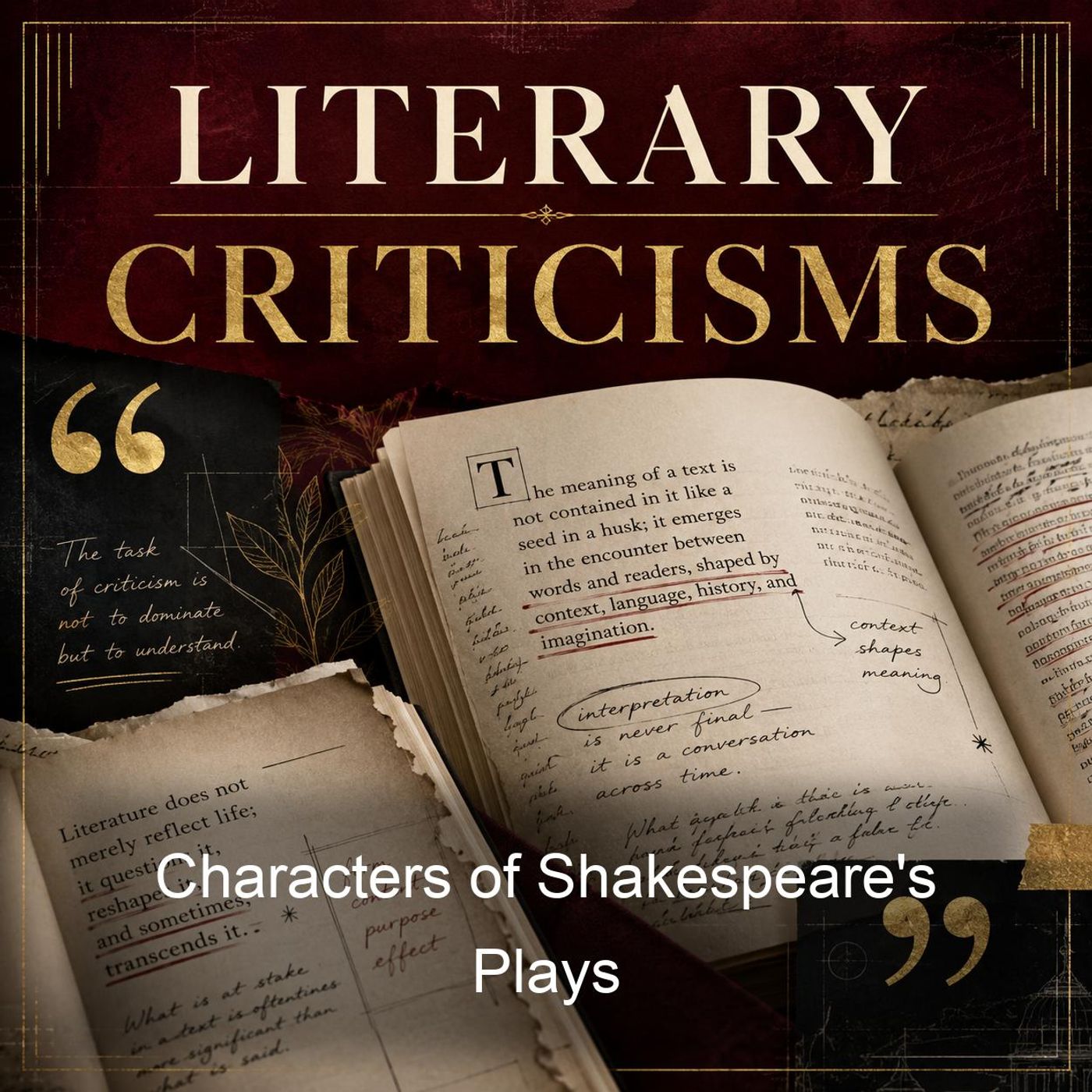 Characters of Shakespeare's Plays podcast artwork