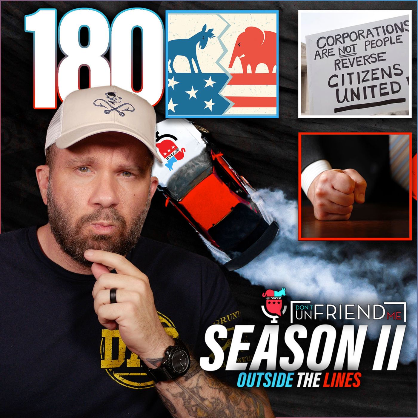 #180: Dem lawmaker meltdown. Corporations are people? Bait & Switch. episode artwork